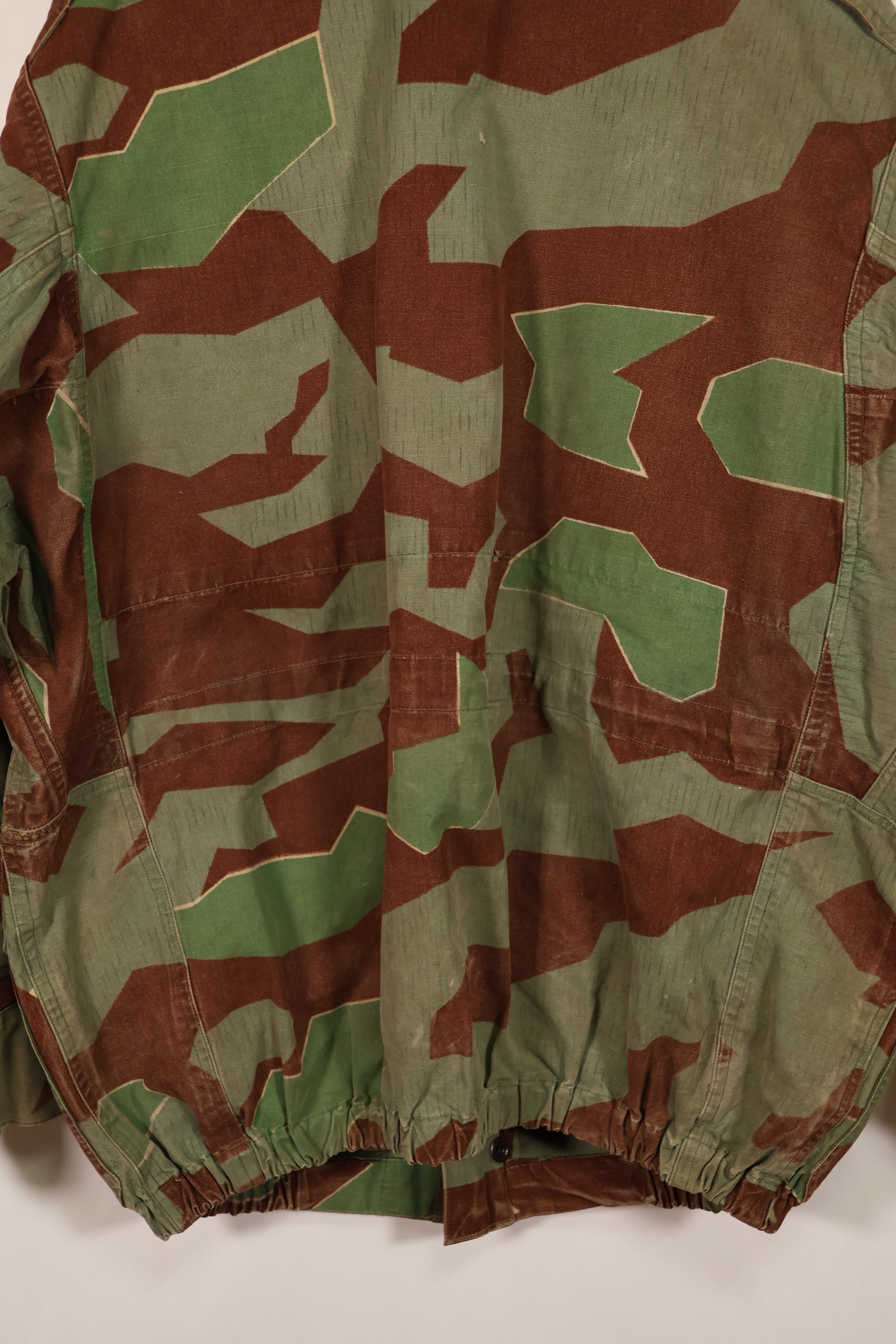 実物　1950年代　西ドイツ　空挺ジャケット　スプリンターパターン　ジッパー故障あり　中古品