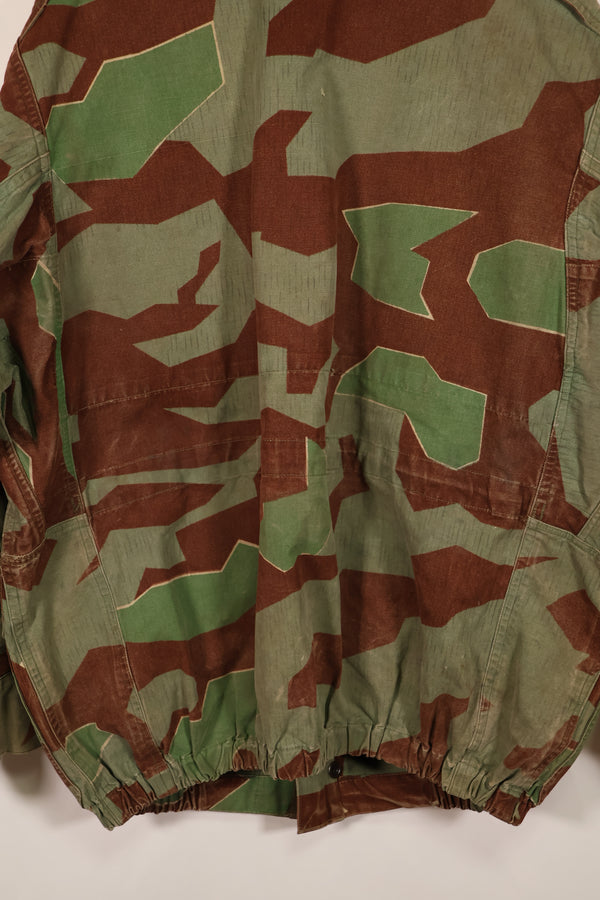 実物　1950年代　西ドイツ　空挺ジャケット　スプリンターパターン　ジッパー故障あり　中古品