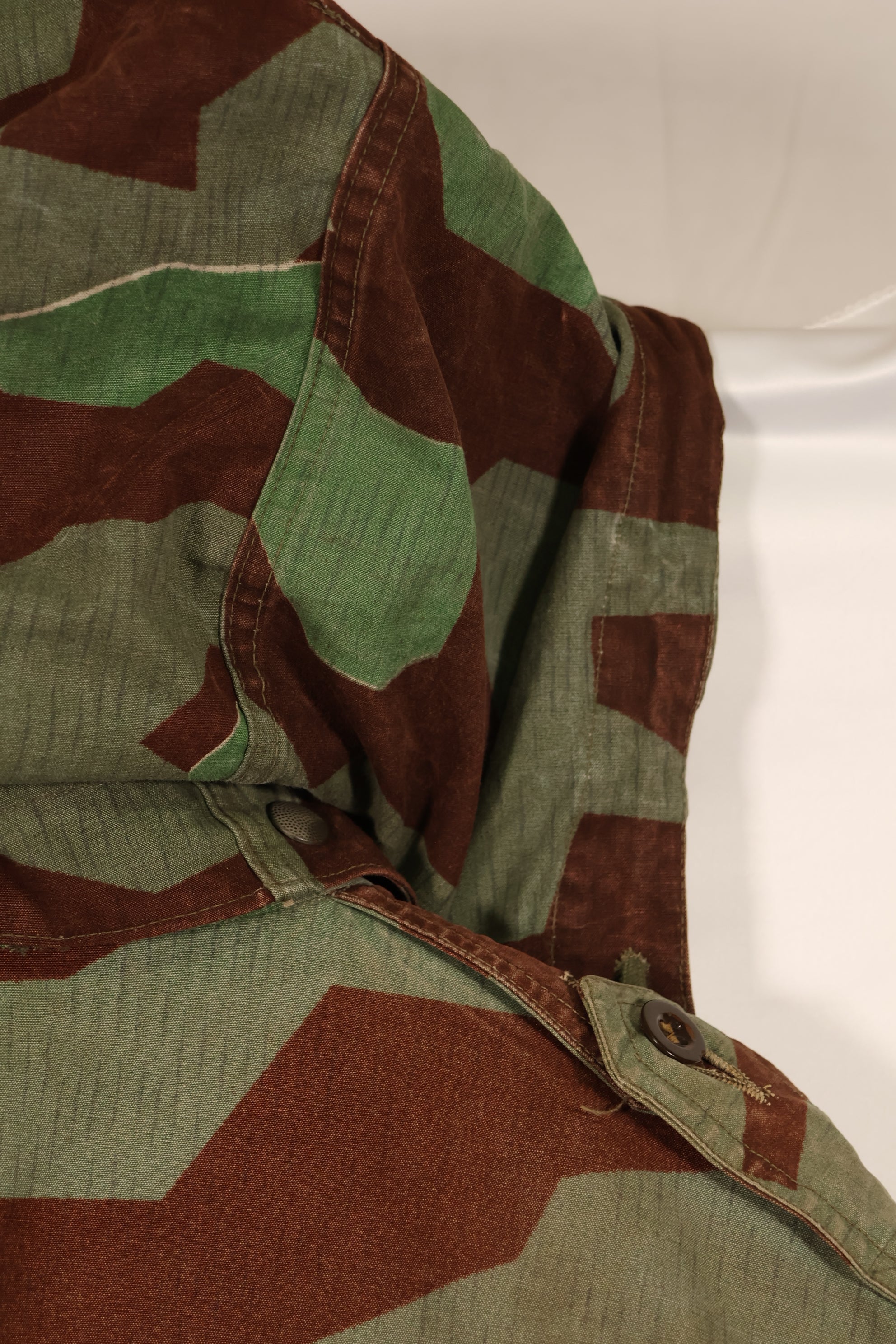 実物　1950年代　西ドイツ　空挺ジャケット　スプリンターパターン　ジッパー故障あり　中古品