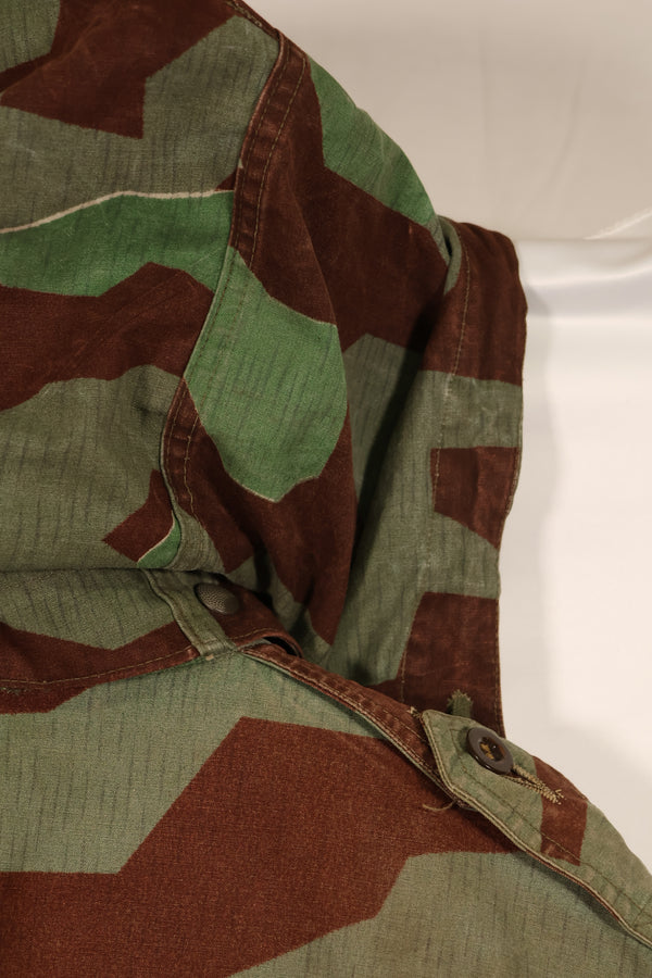 実物　1950年代　西ドイツ　空挺ジャケット　スプリンターパターン　ジッパー故障あり　中古品