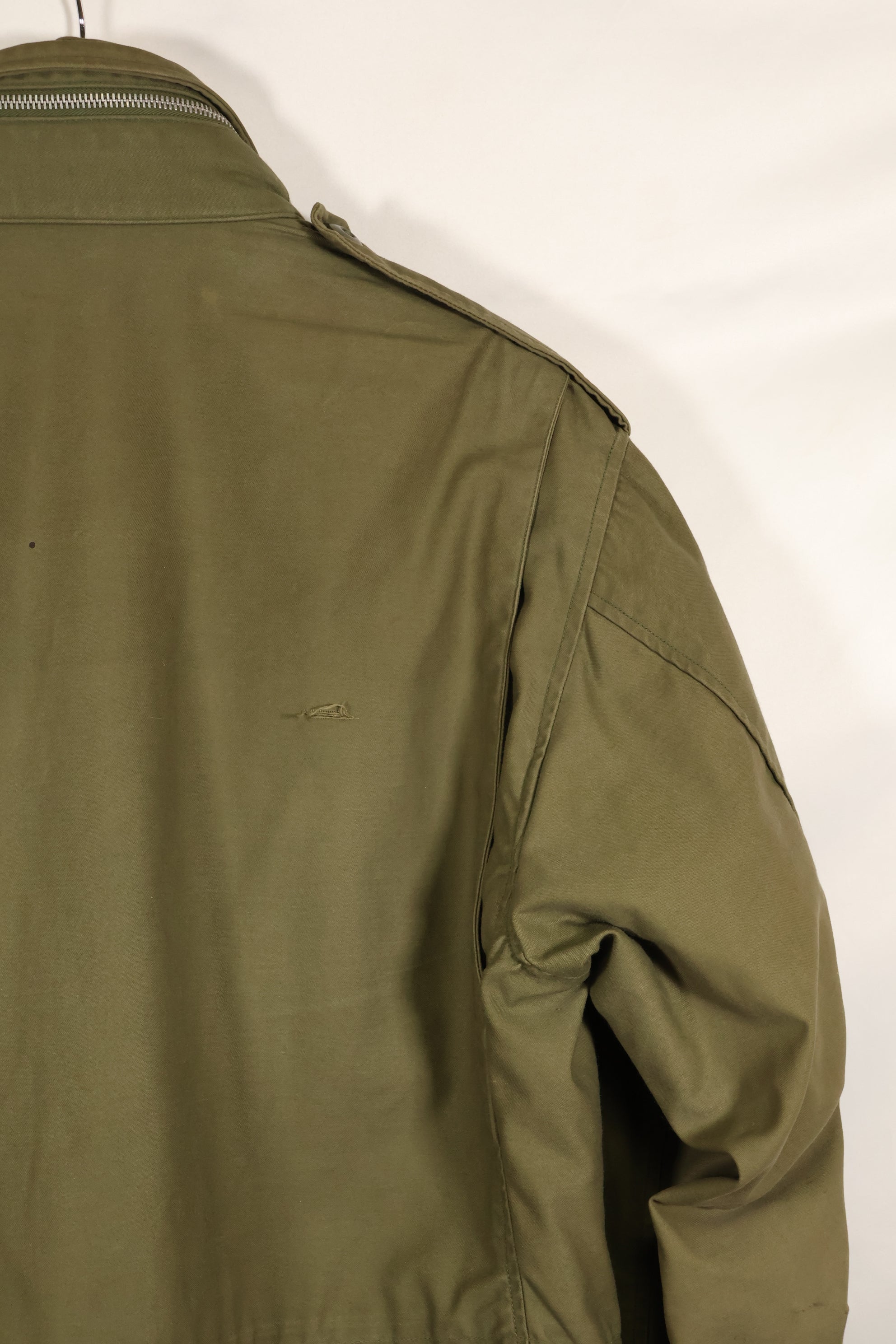 1967年契約ロット　M-R　2nd Model M65 フィールドジャケット　シルバージッパー　中古品