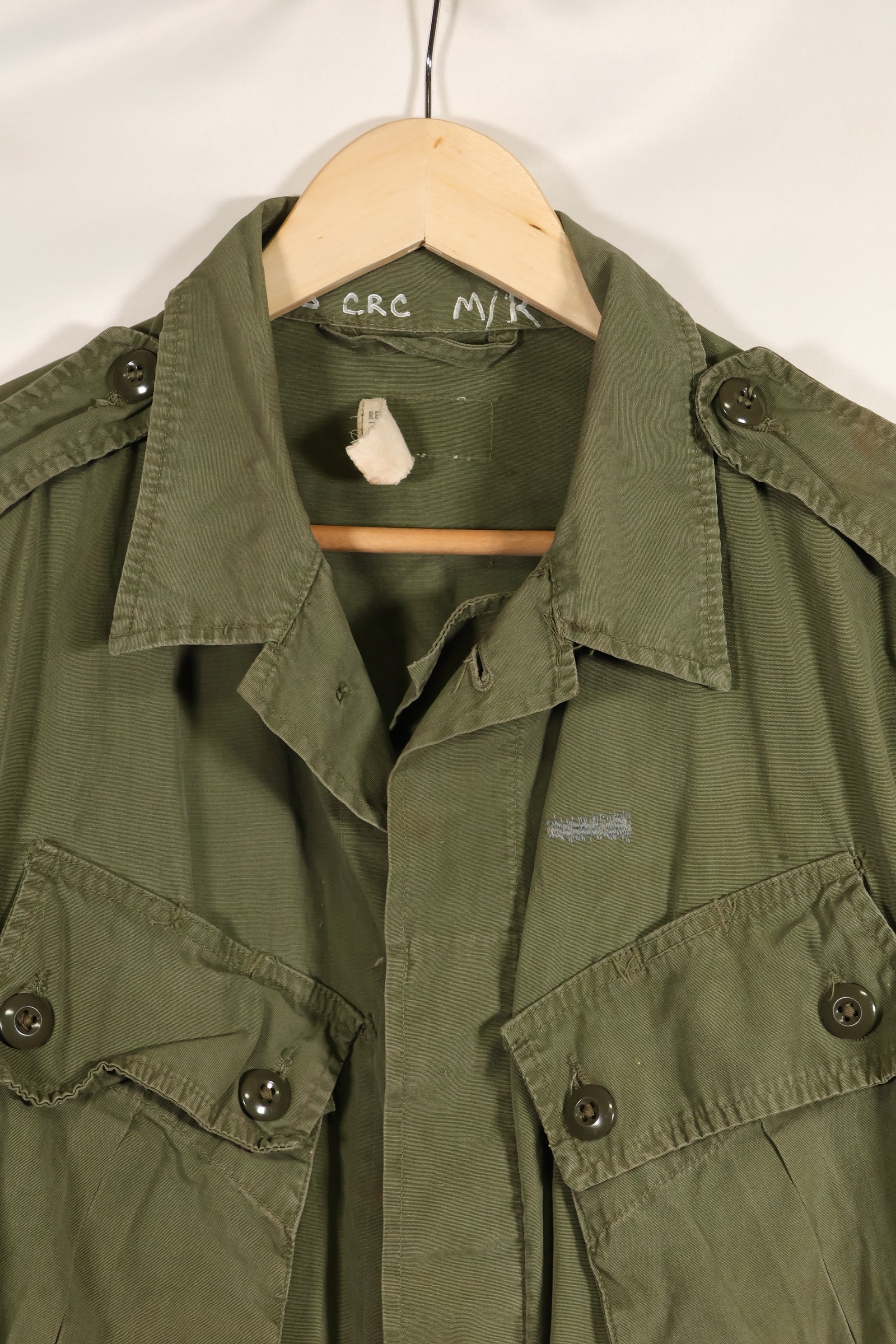 1963 Contract M-R 1st Model Jungle Fatigue Jacket Used Film Company Release