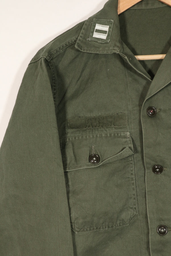 正品美军 OG-107 军用衬衫，带徽章，二手，邮购自买家