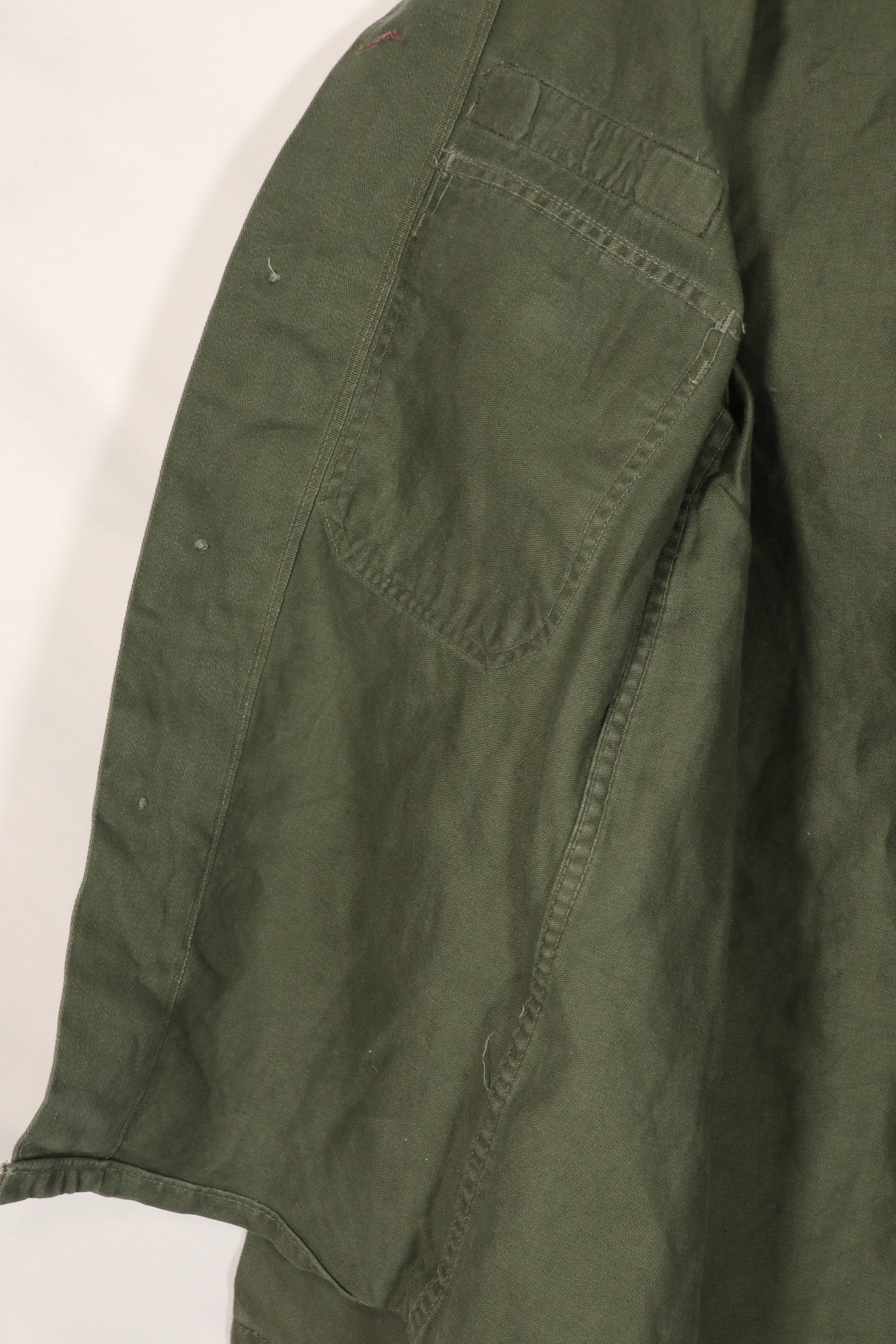 正品美军 OG-107 军用衬衫，带徽章，二手，邮购自买家