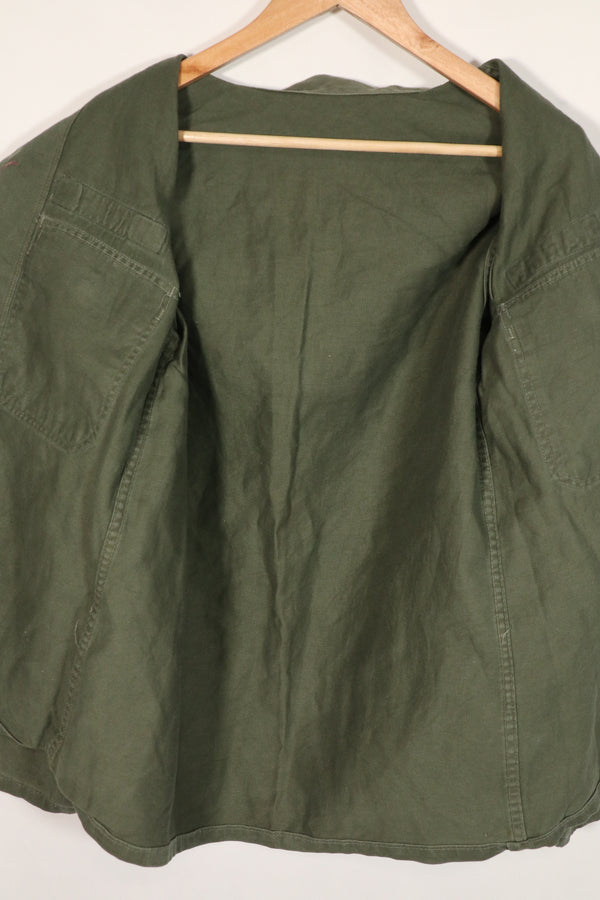 正品美军 OG-107 军用衬衫，带徽章，二手，邮购自买家