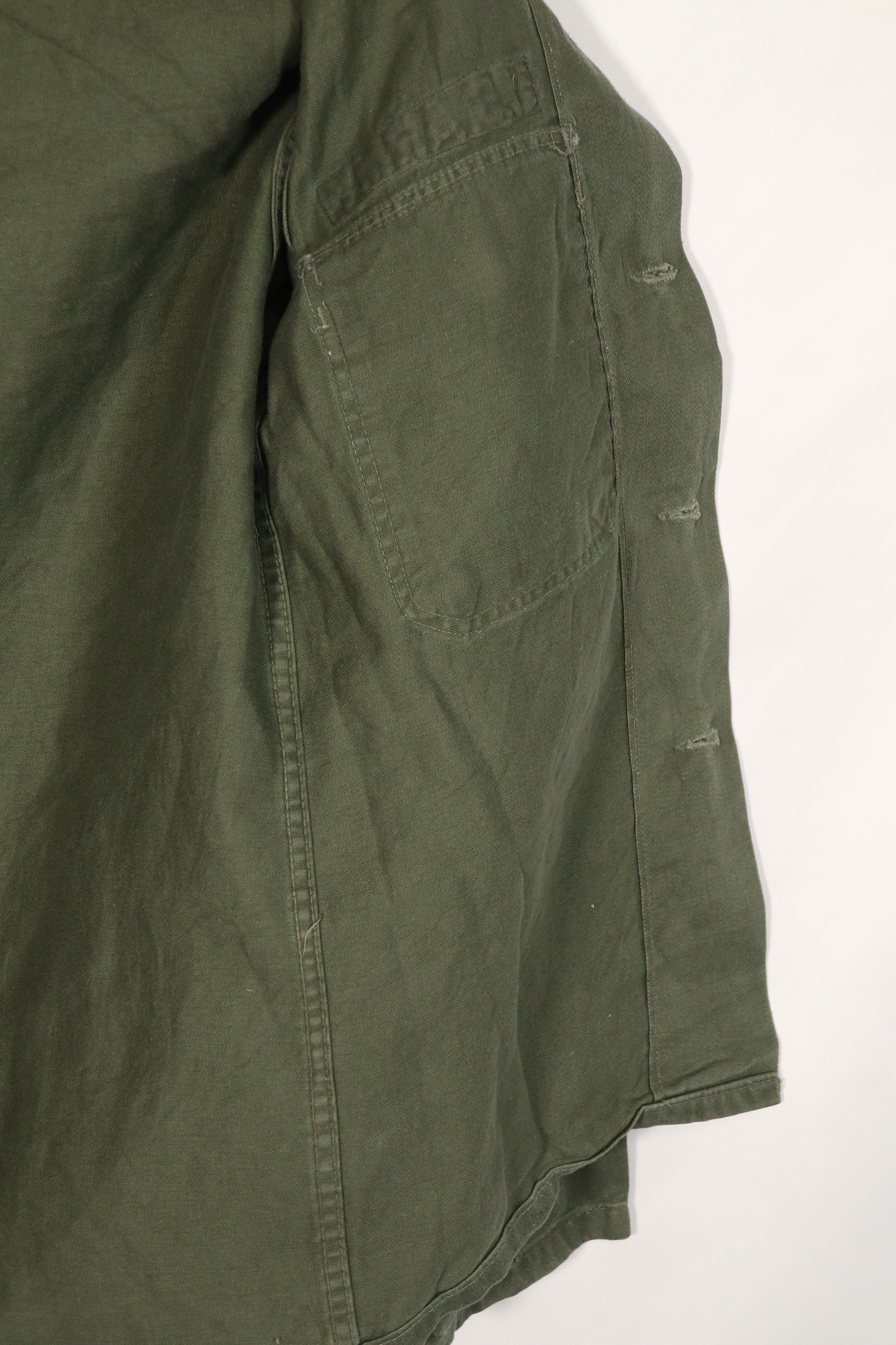 正品美军 OG-107 军用衬衫，带徽章，二手，邮购自买家