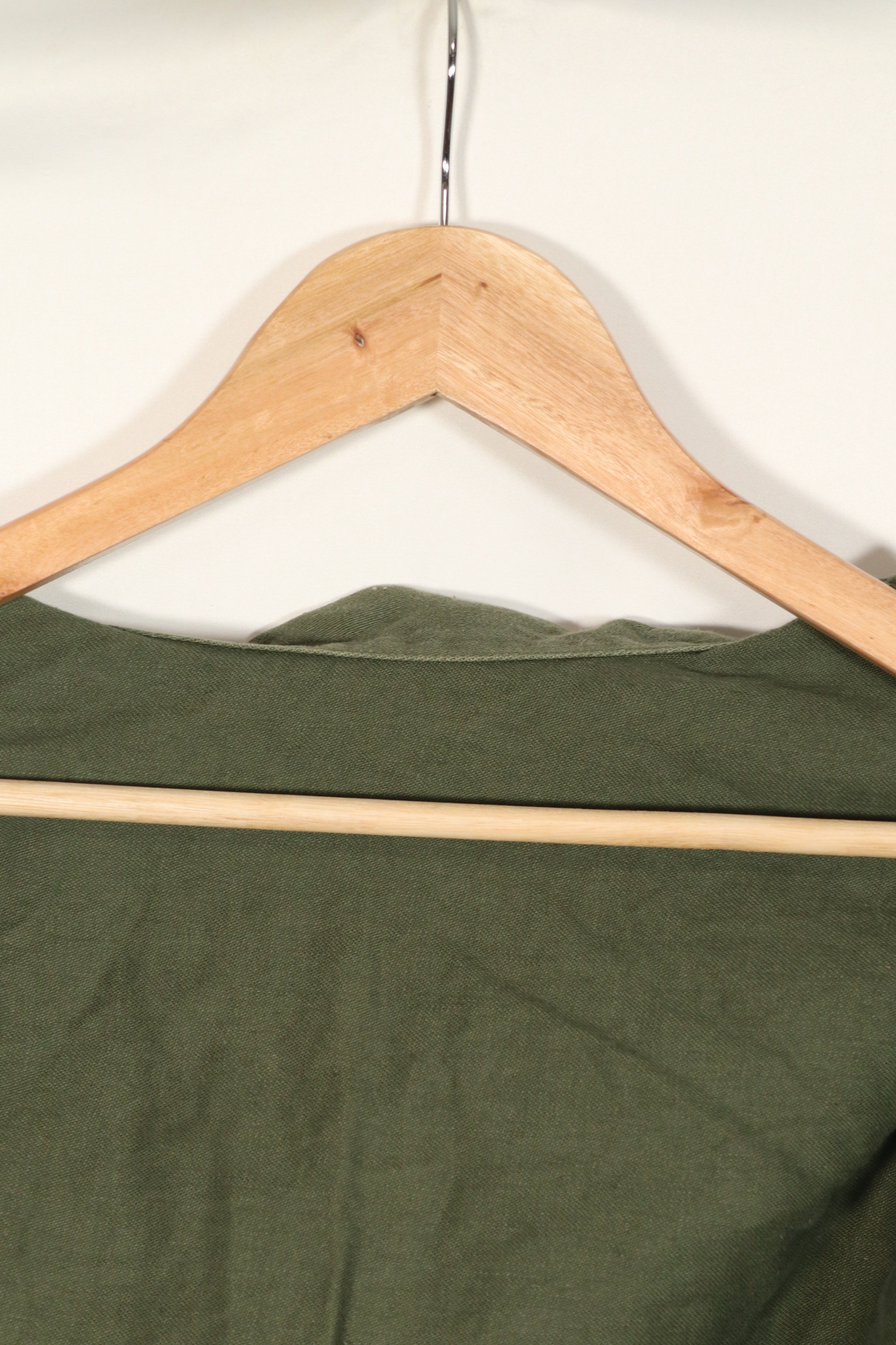 正品美军 OG-107 军用衬衫，带徽章，二手，邮购自买家