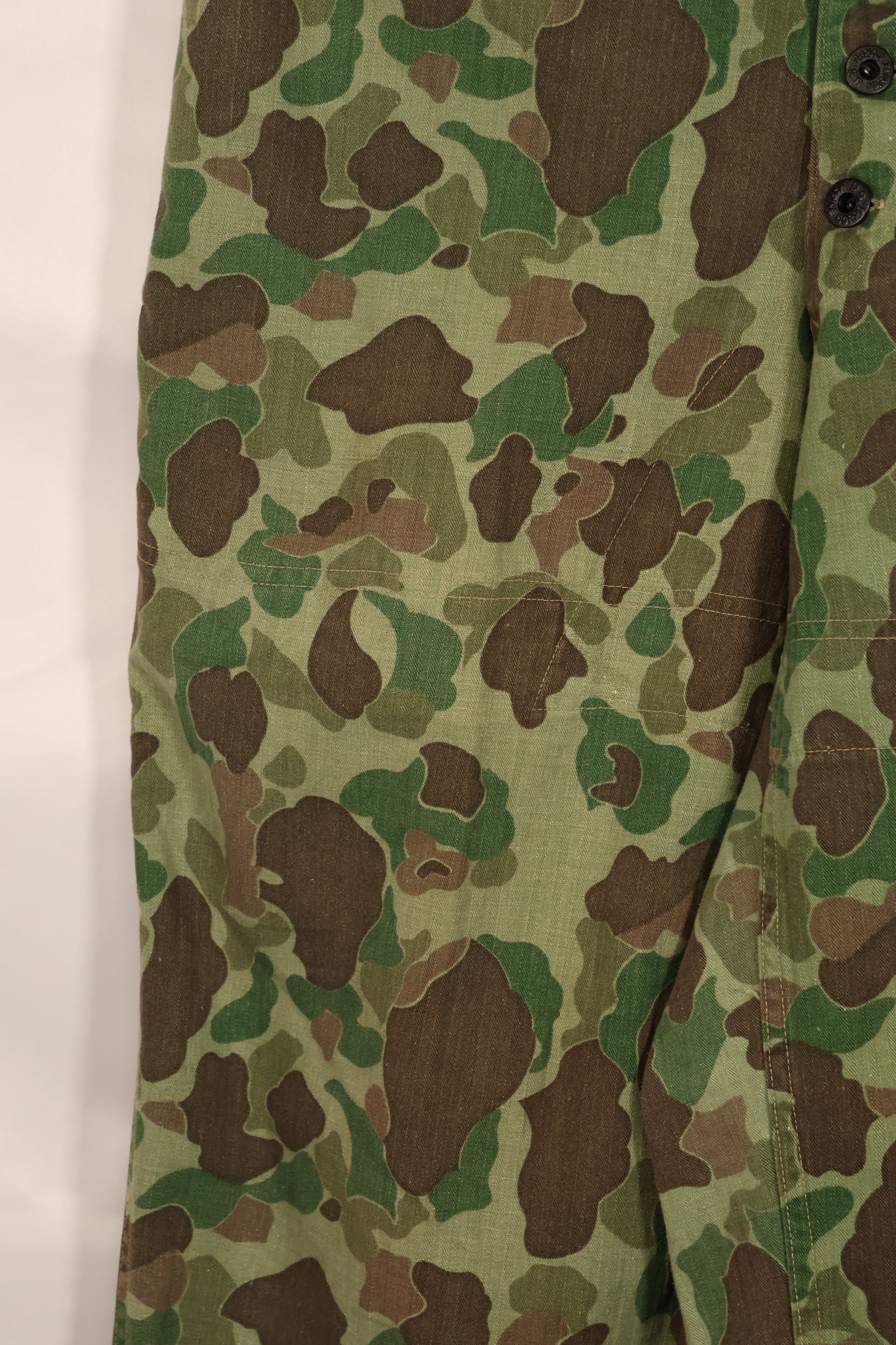 実物　WWII アメリカ海兵隊　P44　HBT　フロッグスキン迷彩　中古品