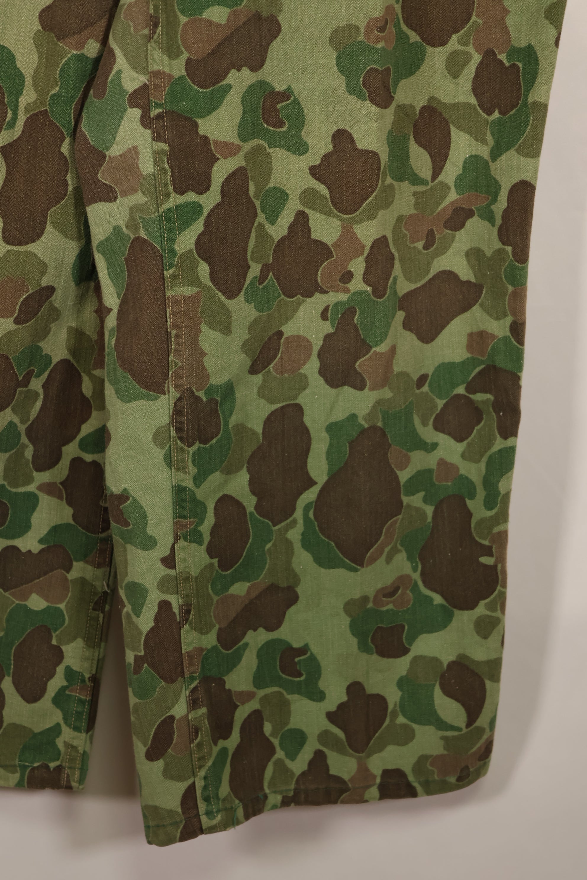 実物　WWII アメリカ海兵隊　P44　HBT　フロッグスキン迷彩　中古品