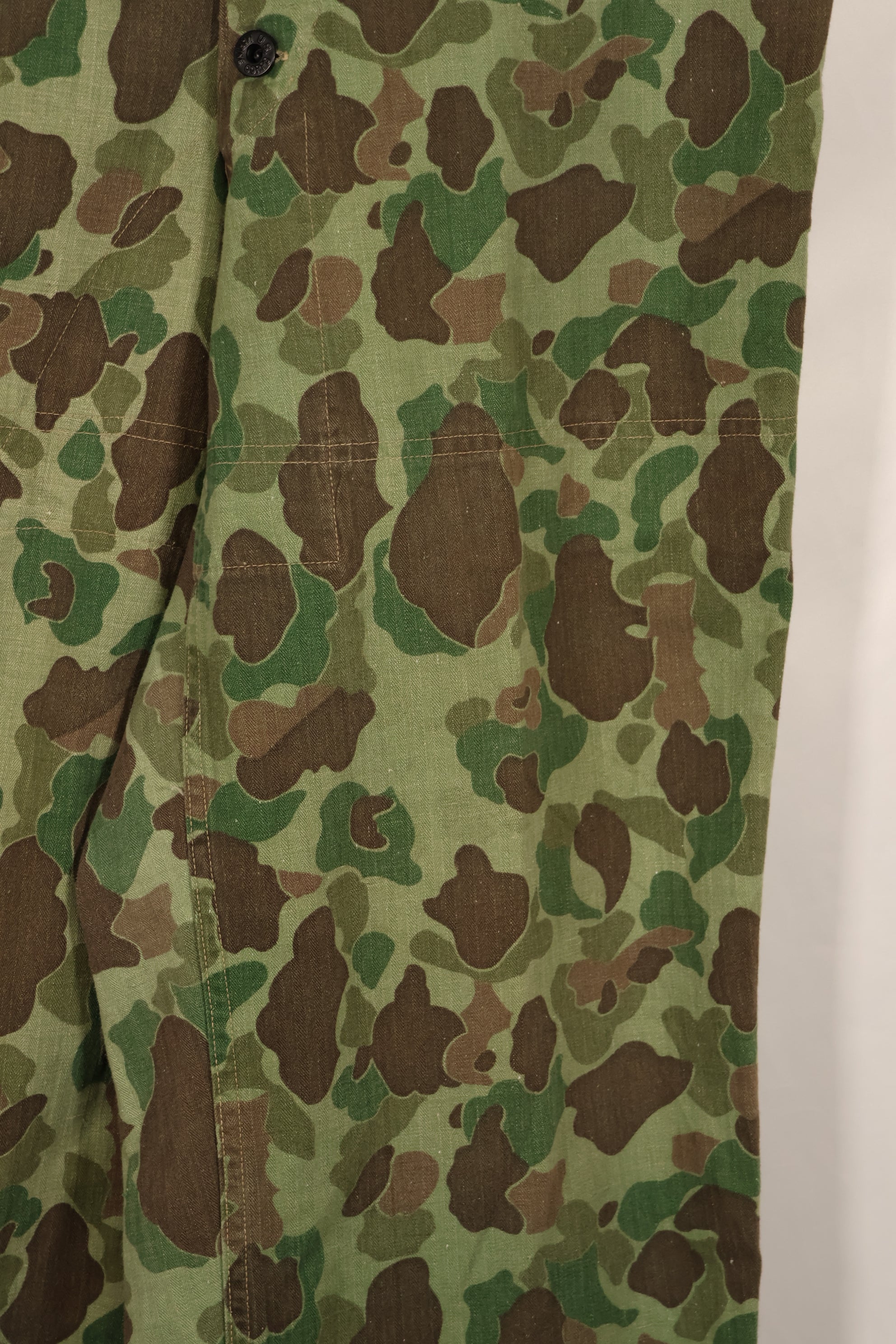 実物　WWII アメリカ海兵隊　P44　HBT　フロッグスキン迷彩　中古品