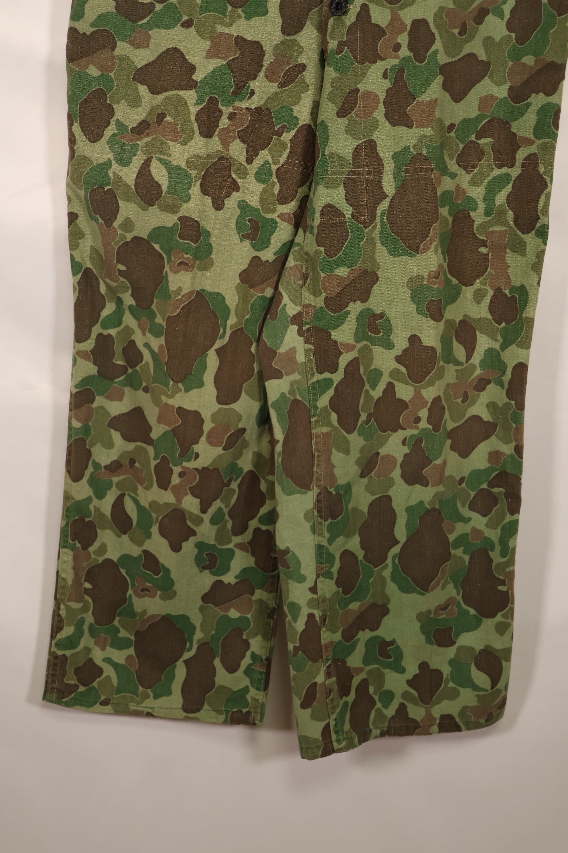 実物　WWII アメリカ海兵隊　P44　HBT　フロッグスキン迷彩　中古品