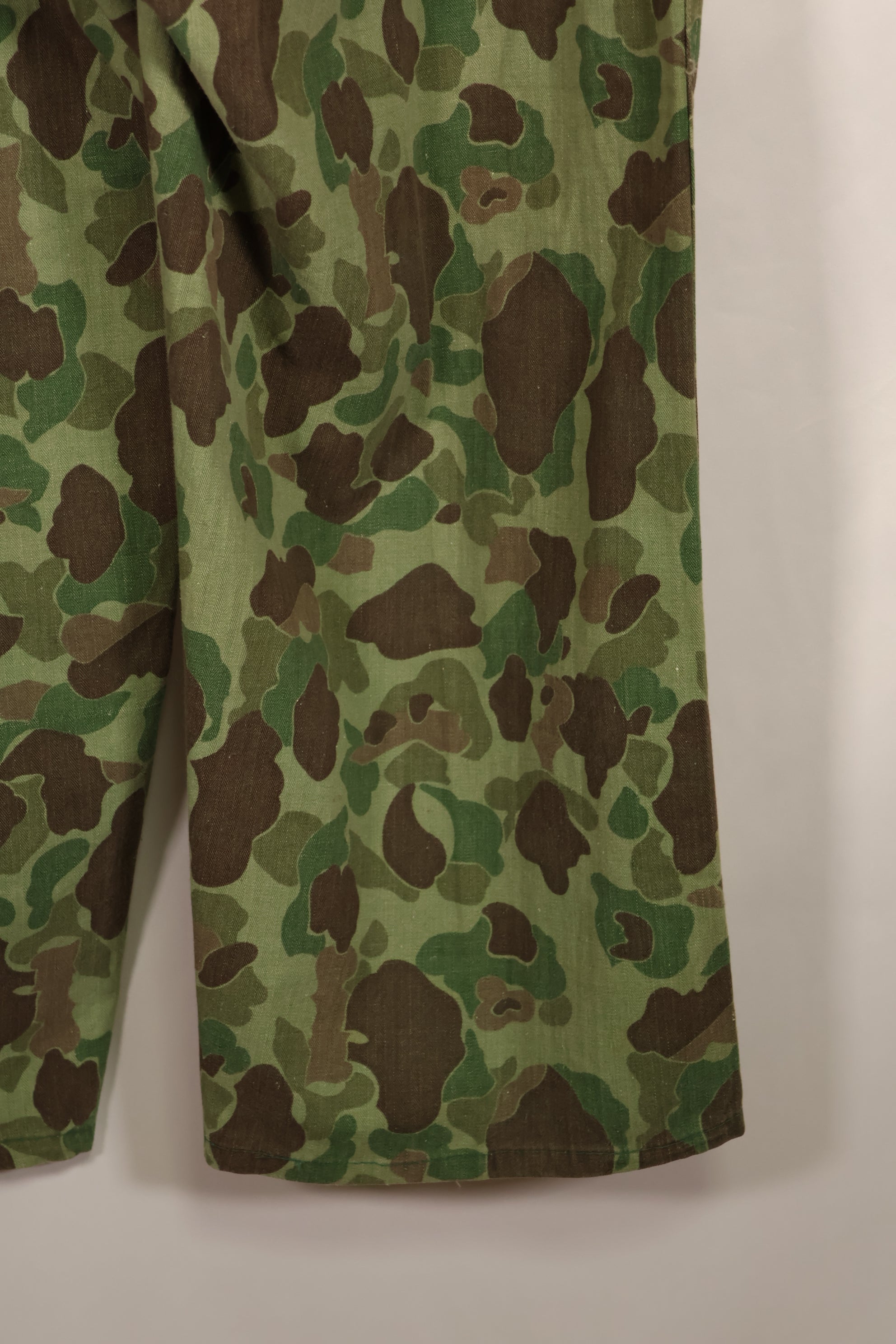 実物　WWII アメリカ海兵隊　P44　HBT　フロッグスキン迷彩　中古品