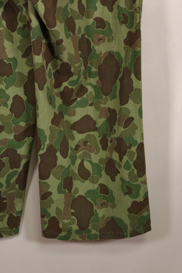 実物　WWII アメリカ海兵隊　P44　HBT　フロッグスキン迷彩　中古品