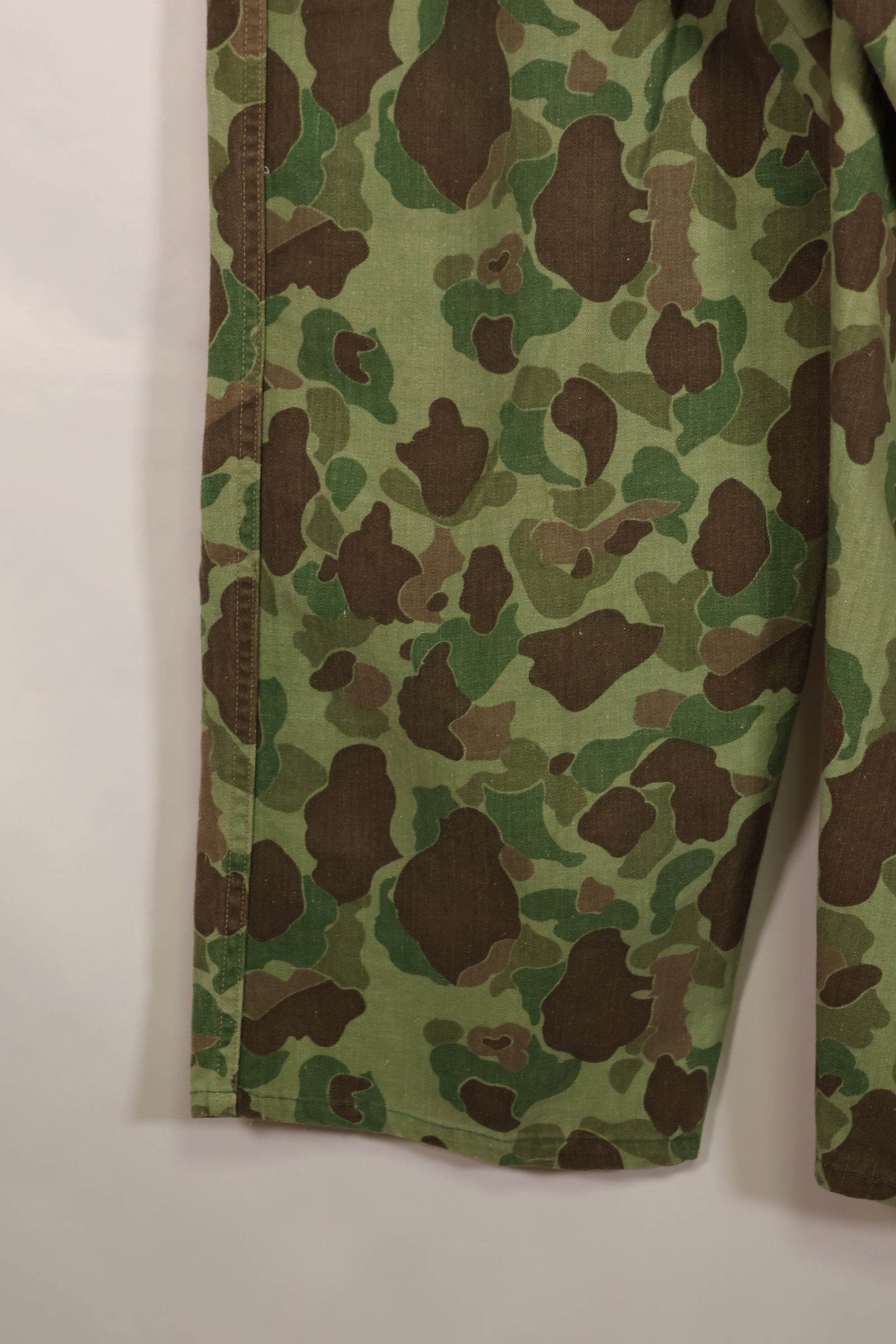 実物　WWII アメリカ海兵隊　P44　HBT　フロッグスキン迷彩　中古品