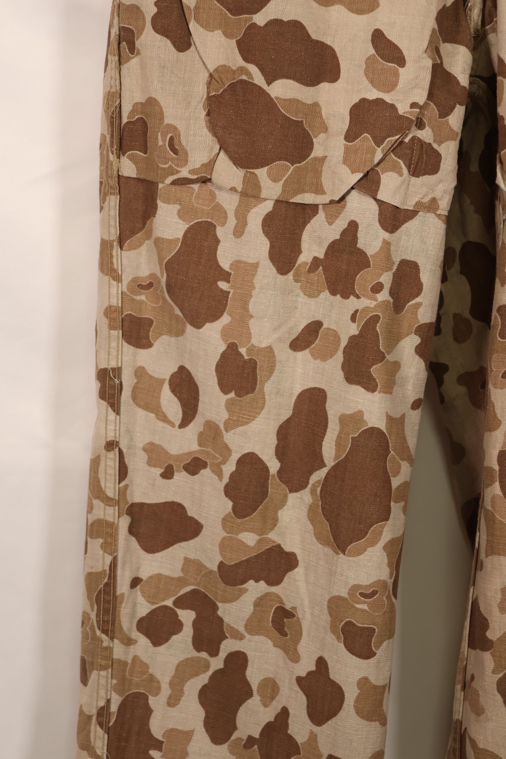 実物　WWII アメリカ海兵隊　P44　HBT　フロッグスキン迷彩　中古品