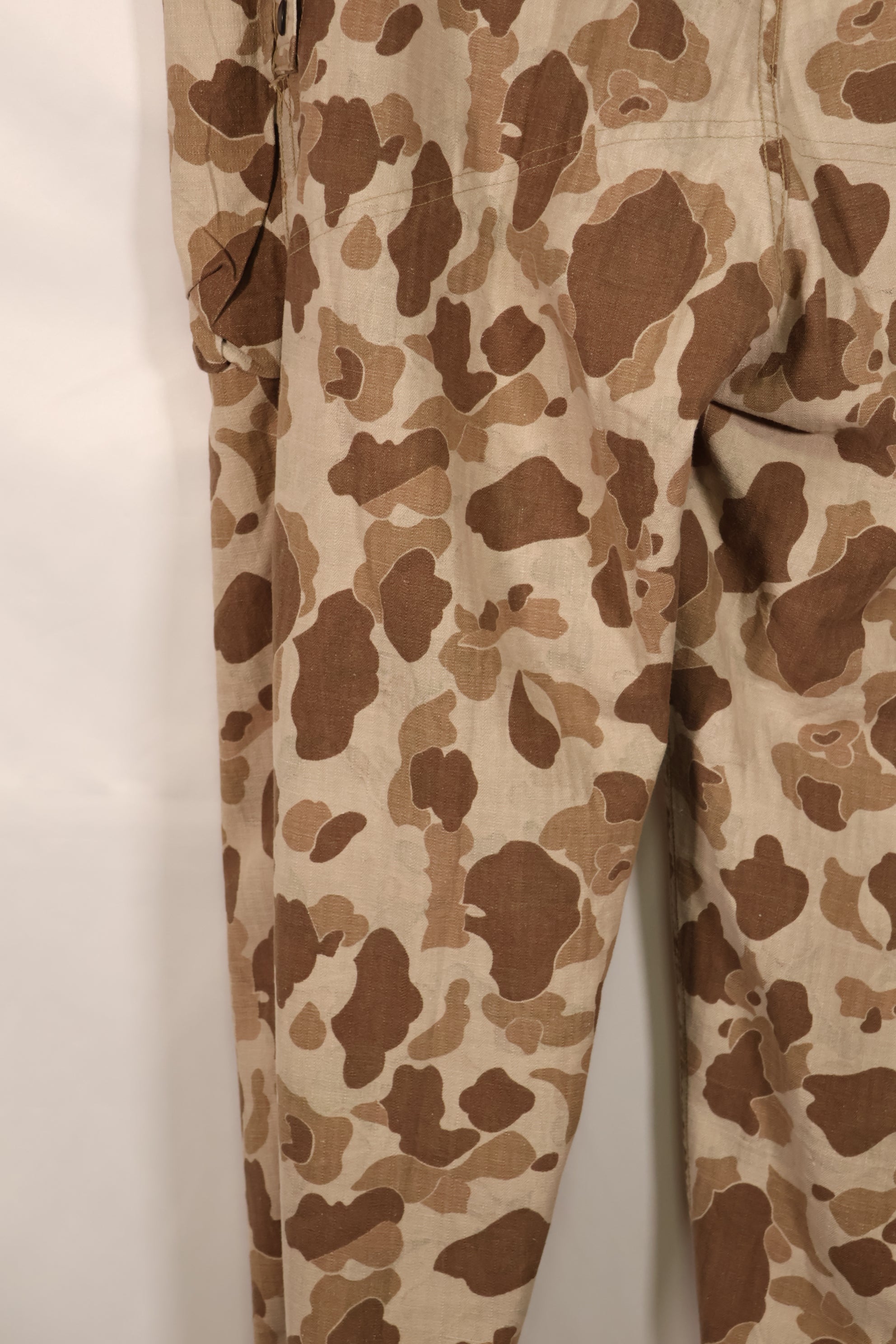 実物　WWII アメリカ海兵隊　P44　HBT　フロッグスキン迷彩　中古品