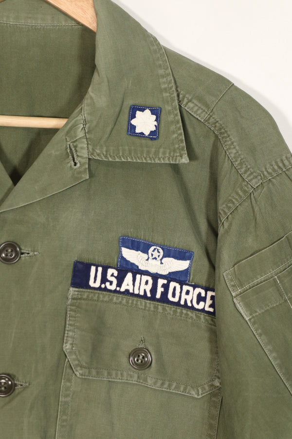 正品美国空军南越顾问 OG-107 衬衫，改良短袖，二手