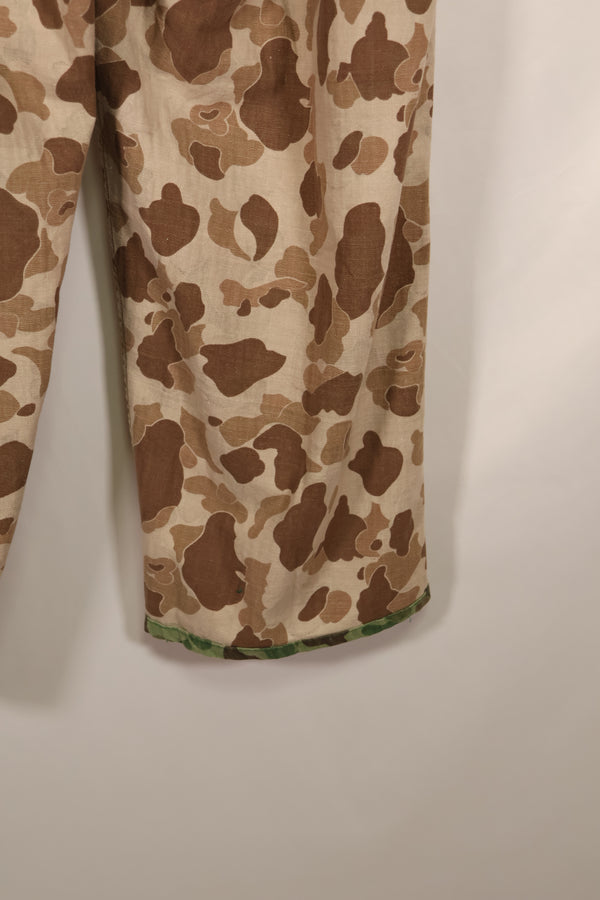 実物　WWII アメリカ海兵隊　P44　HBT　フロッグスキン迷彩　中古品