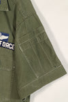 正品美国空军南越顾问 OG-107 衬衫，改良短袖，二手