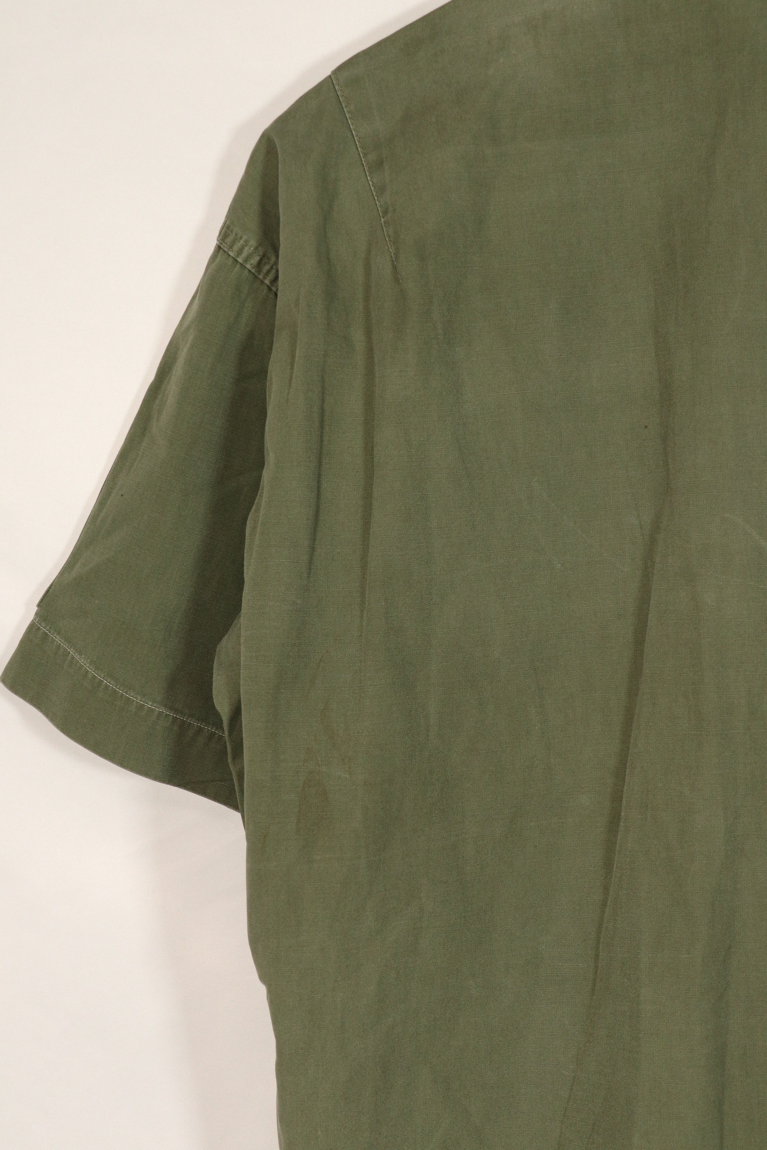 正品美国空军南越顾问 OG-107 衬衫，改良短袖，二手