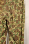 実物　WWII アメリカ海兵隊　P42　HBT　フロッグスキン迷彩　退色あり　中古品