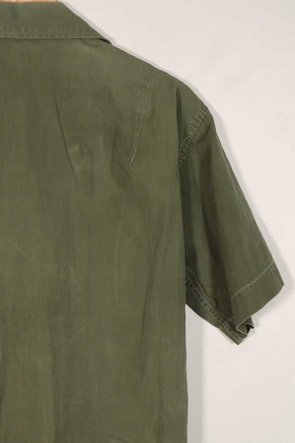 正品美国空军南越顾问 OG-107 衬衫，改良短袖，二手