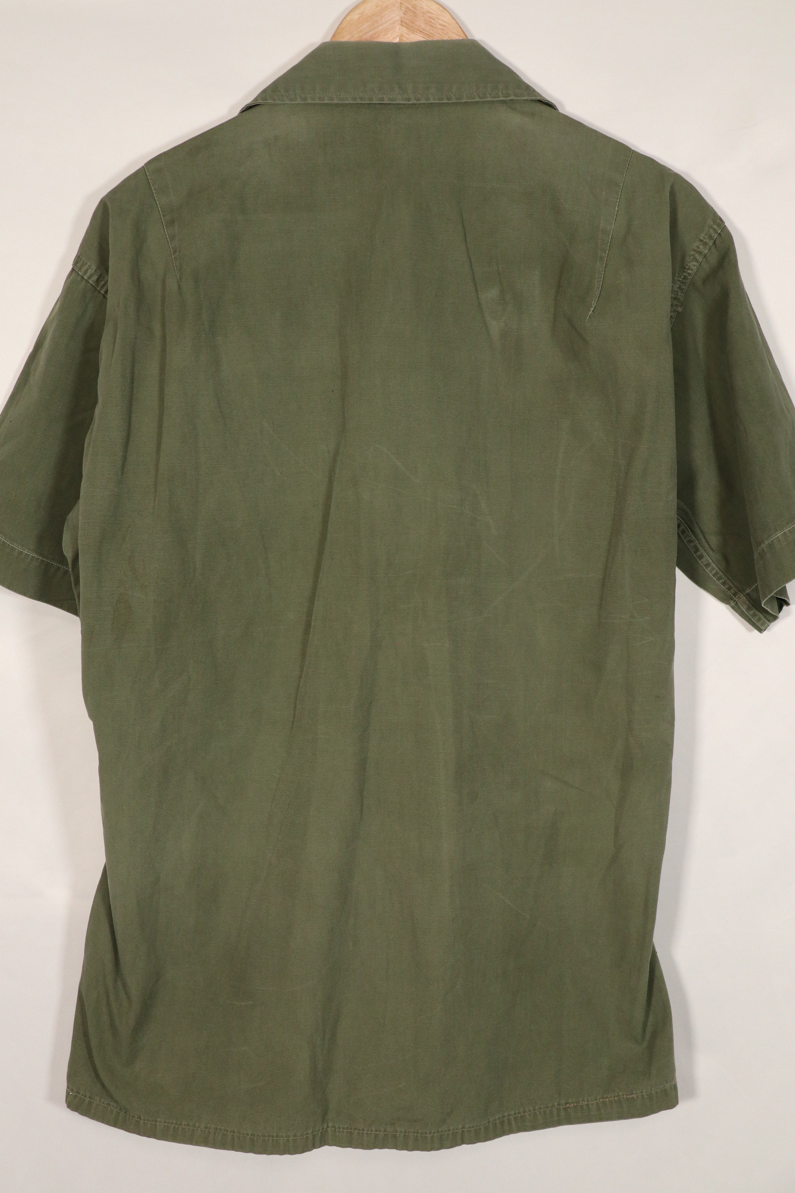 正品美国空军南越顾问 OG-107 衬衫，改良短袖，二手