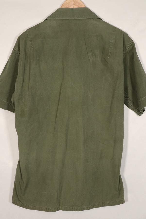 正品美国空军南越顾问 OG-107 衬衫，改良短袖，二手