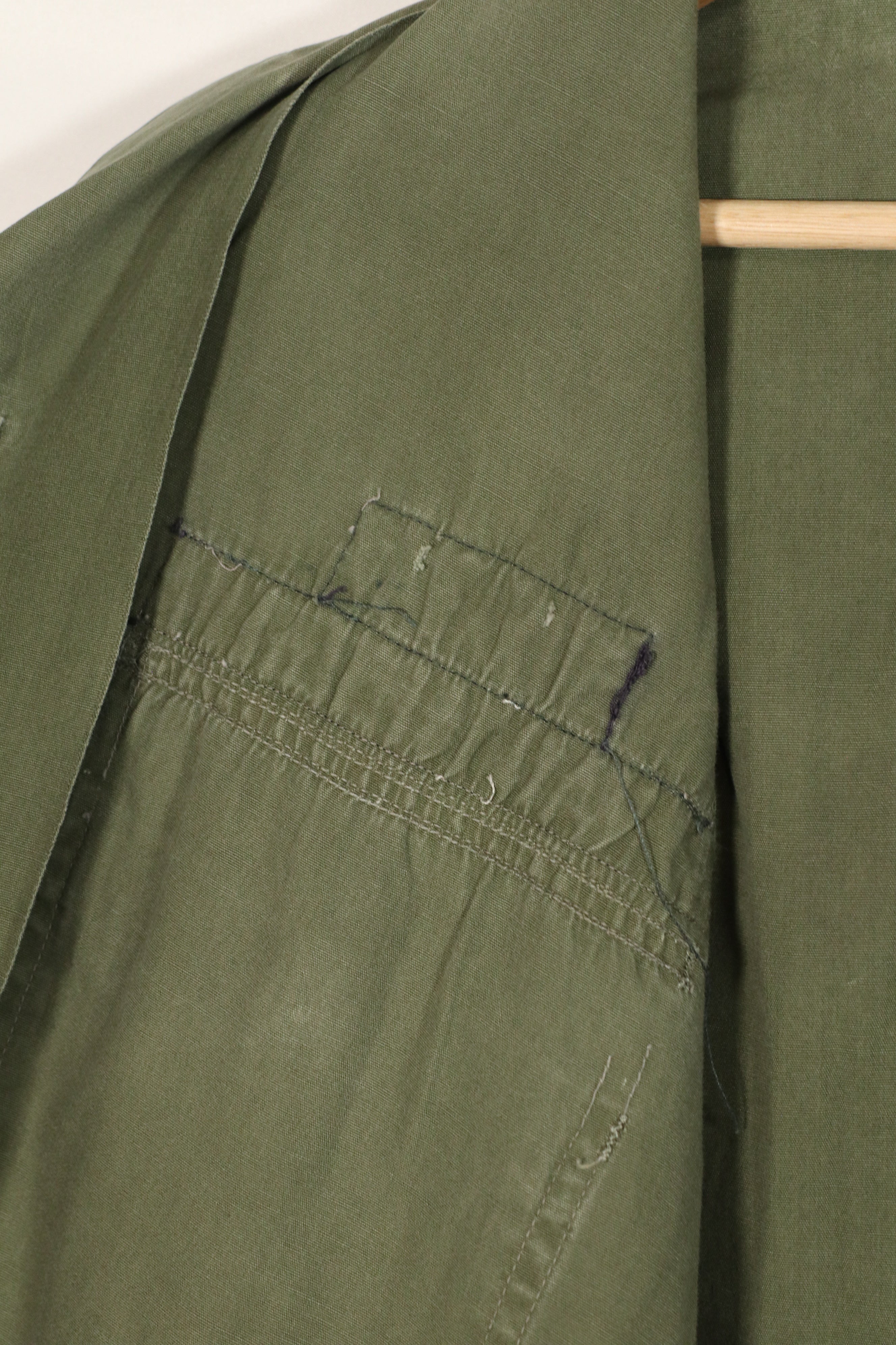 正品美国空军南越顾问 OG-107 衬衫，改良短袖，二手