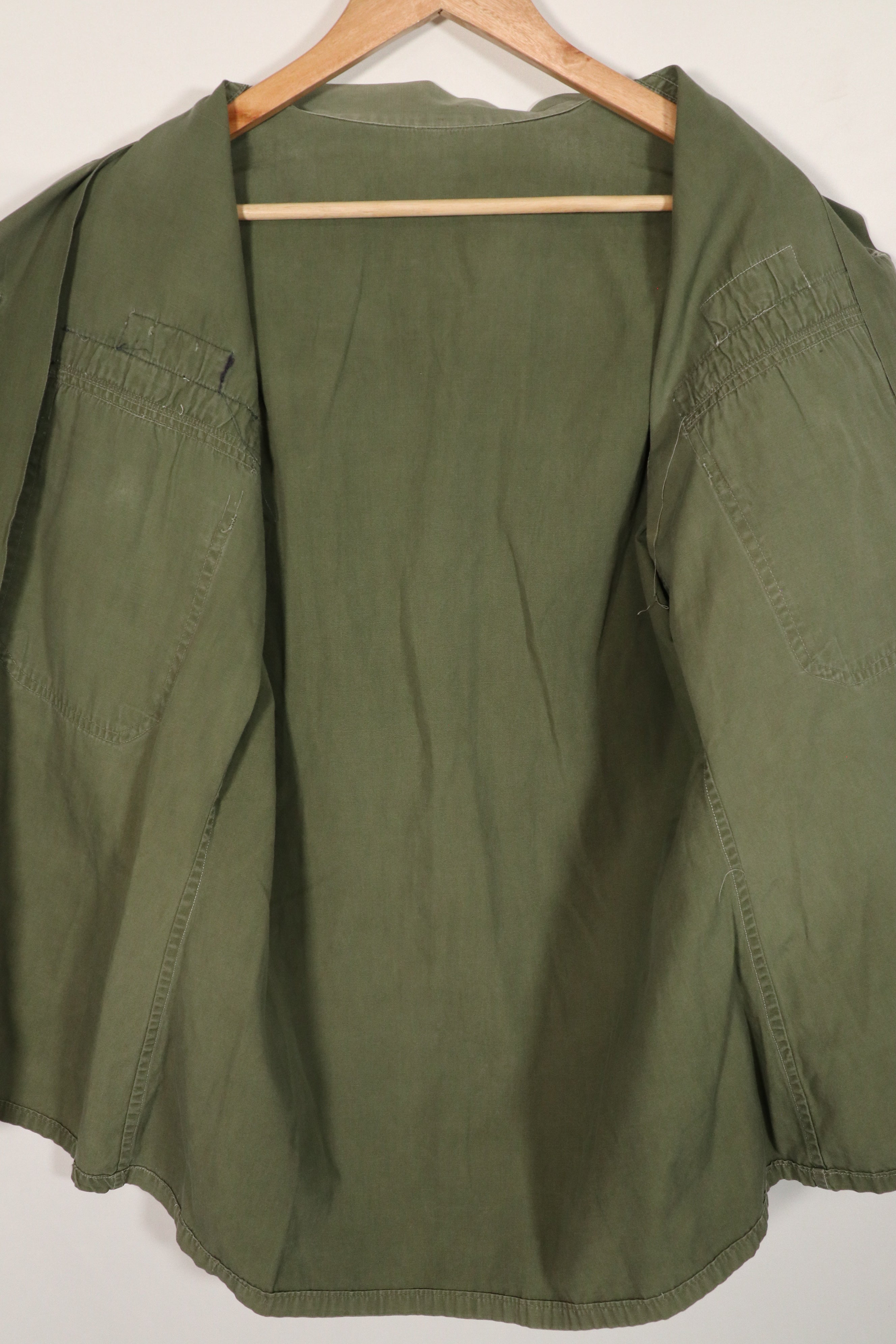 正品美国空军南越顾问 OG-107 衬衫，改良短袖，二手