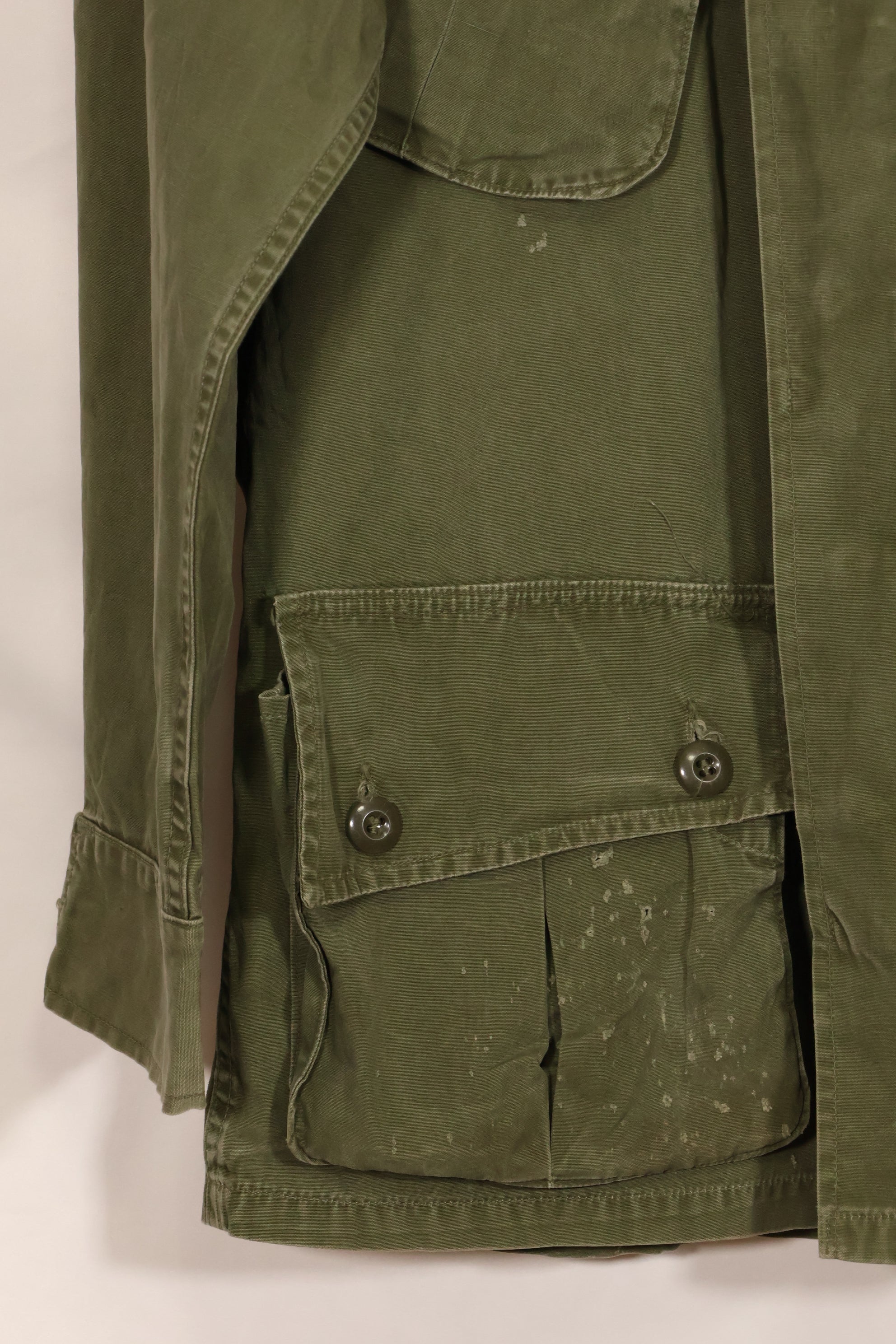 Actual S-S 1963 1st Model Jungle Fatigue Jacket Used