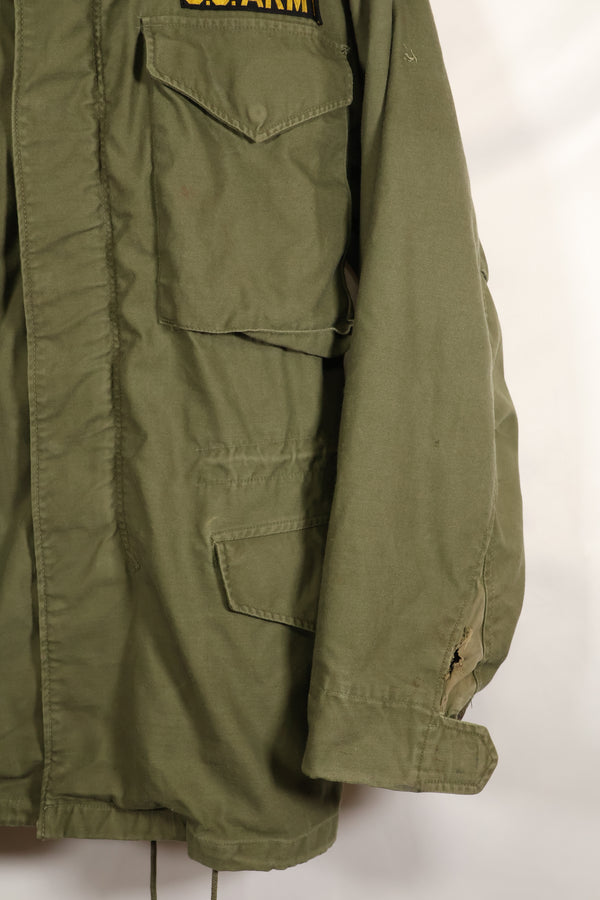 正品 XSR 第一代 M65 野战夹克，尺码标签缺失，二手