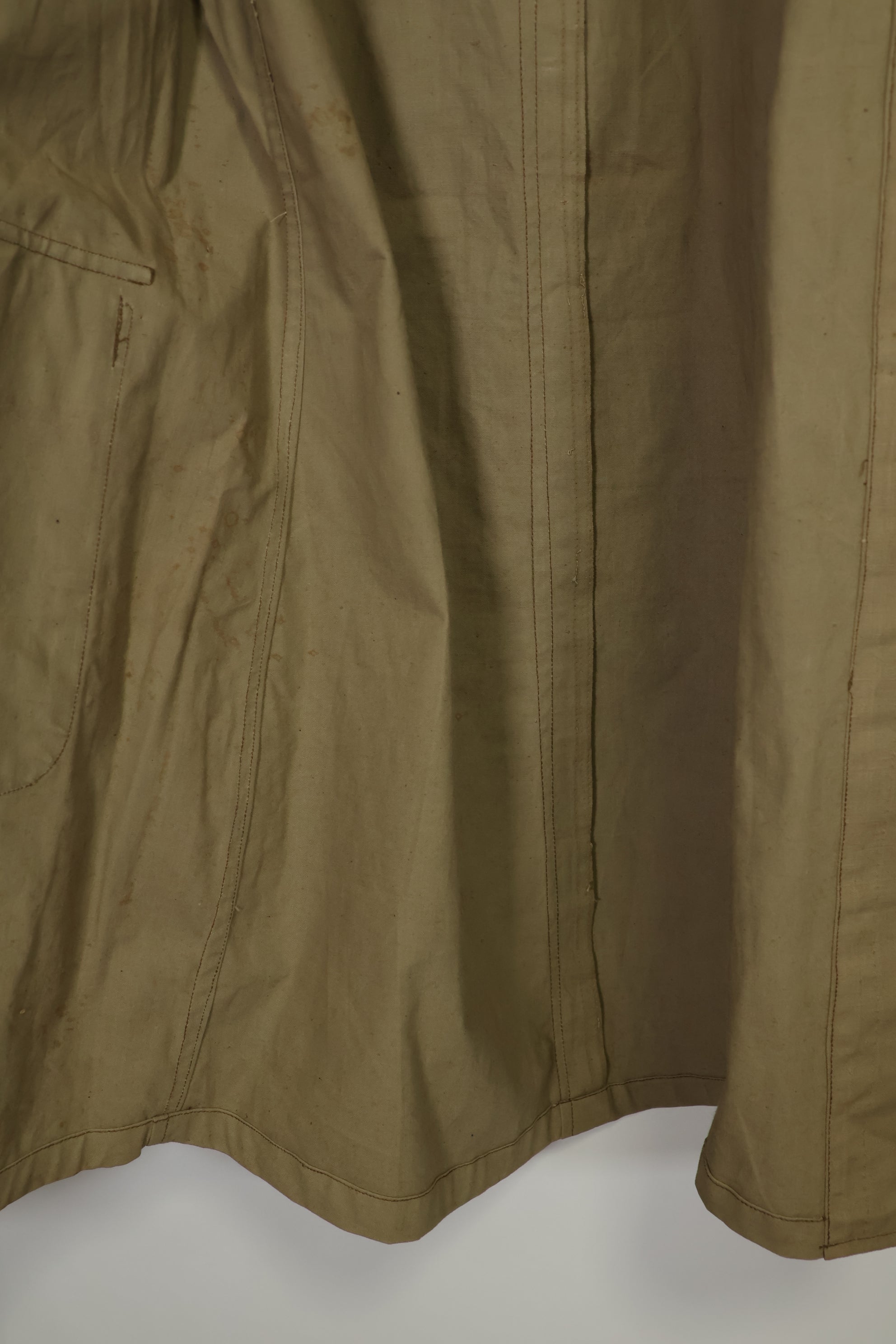 1940年代　個人調達品　日本陸軍　将校　コットン製コート