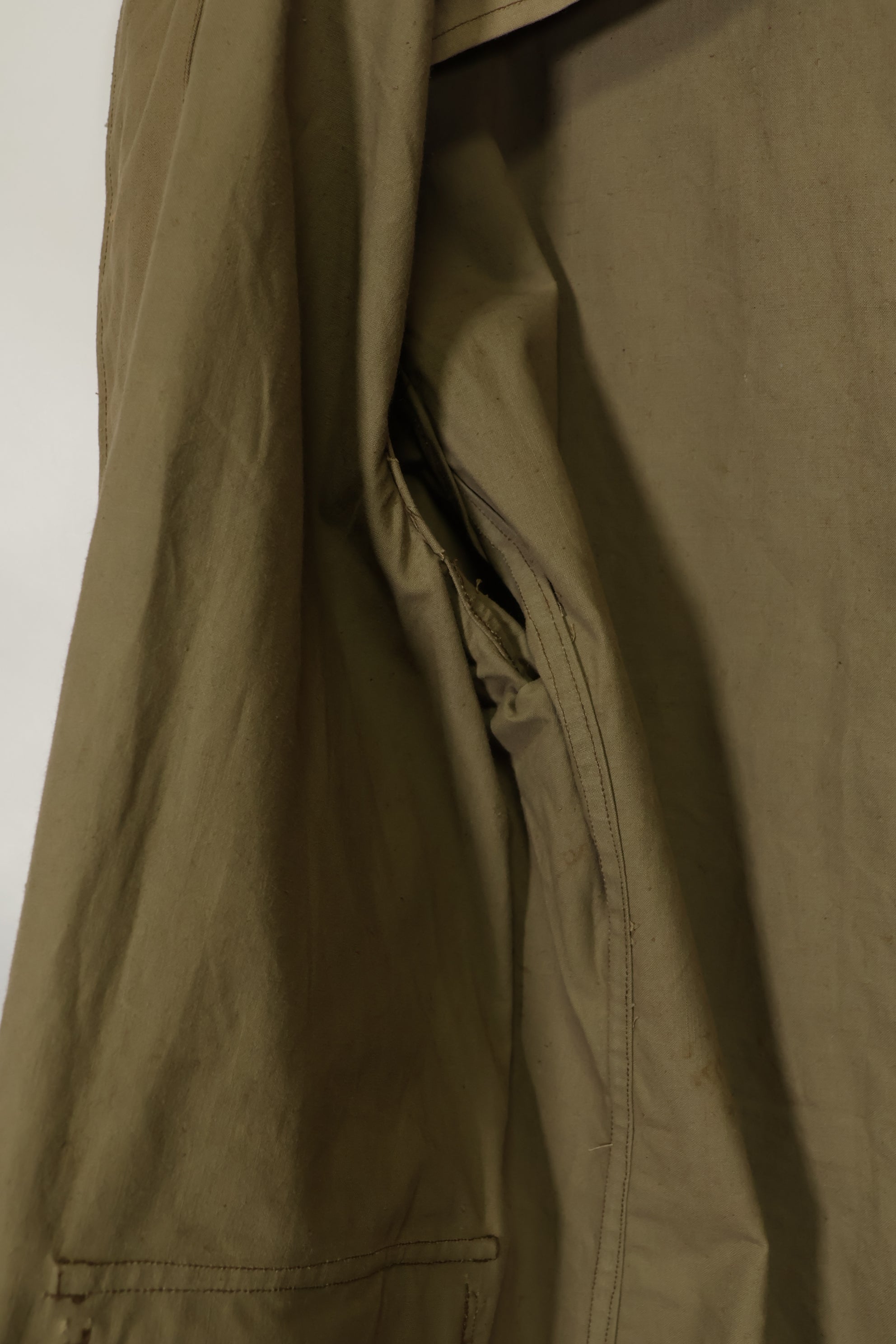 1940年代　個人調達品　日本陸軍　将校　コットン製コート