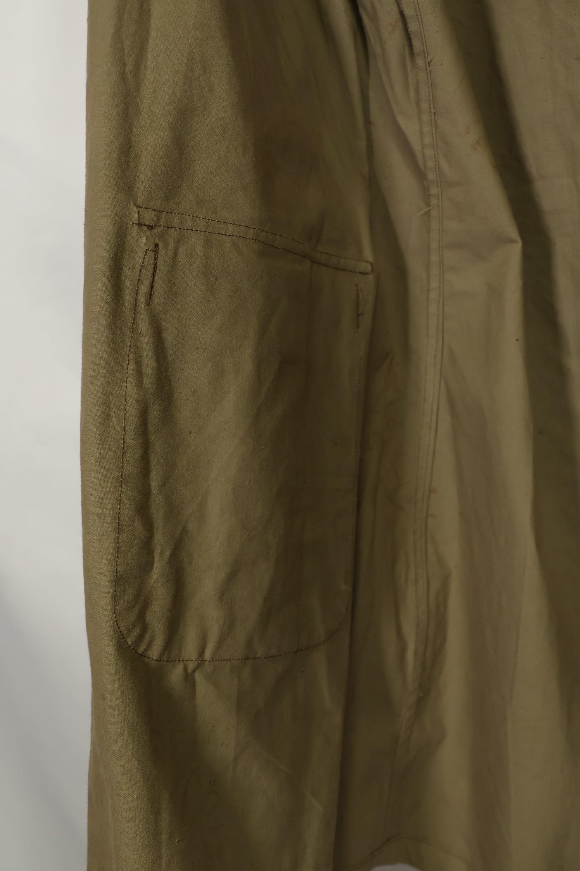 1940年代　個人調達品　日本陸軍　将校　コットン製コート