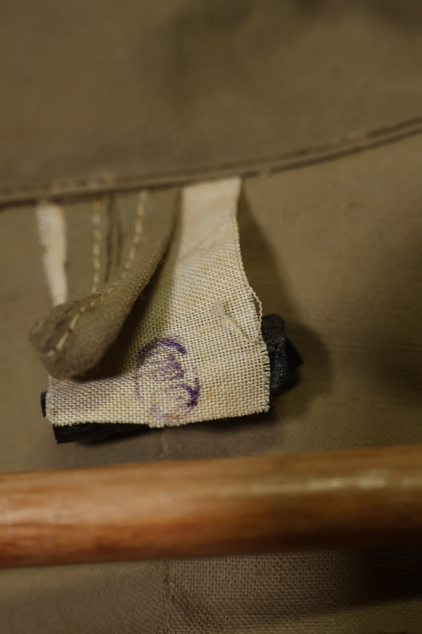 1940年代　個人調達品　日本陸軍　将校　コットン製コート