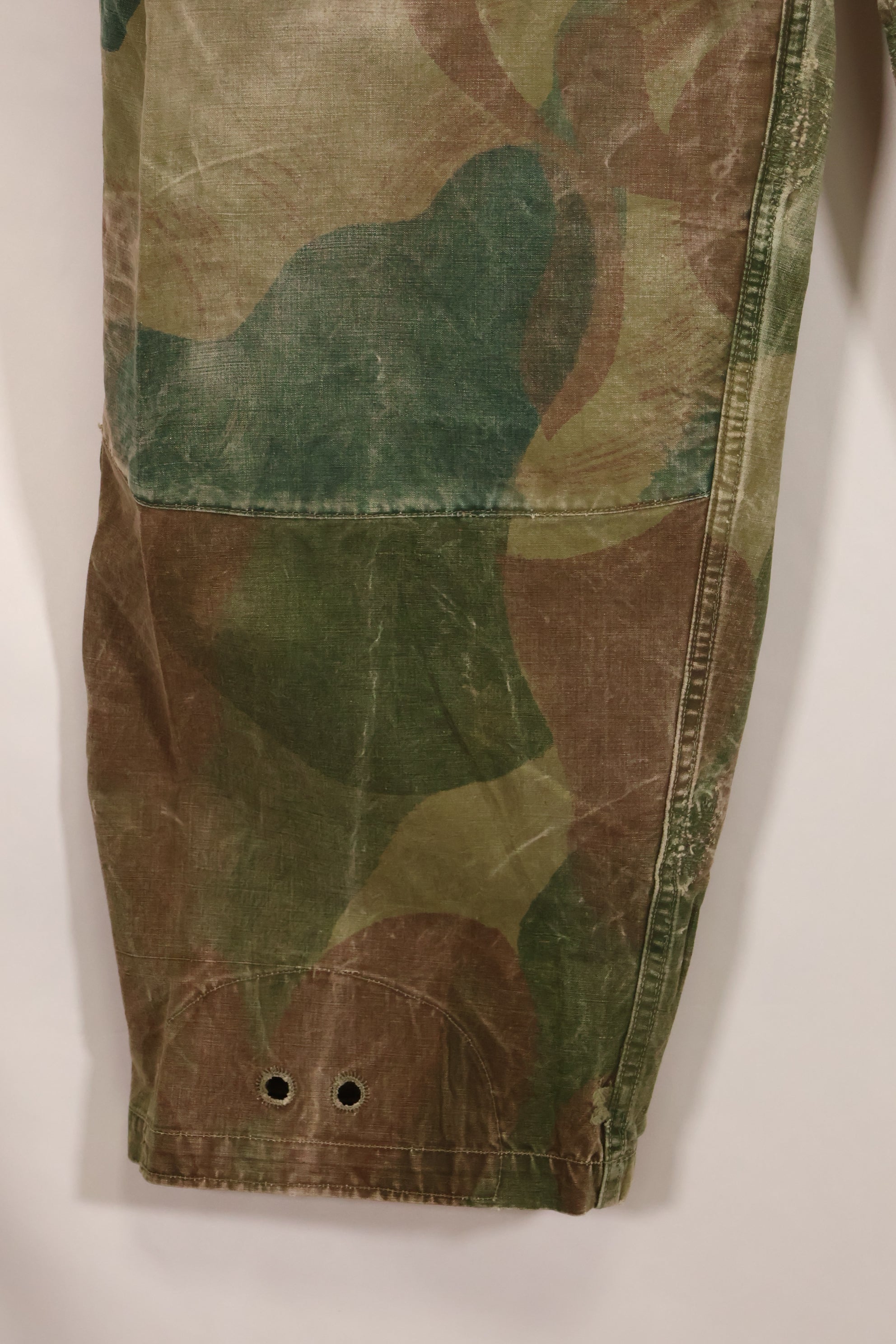 1956年　ベルギー軍　ブラッシュストローク迷彩　空挺パンツ　中古品　退色あり