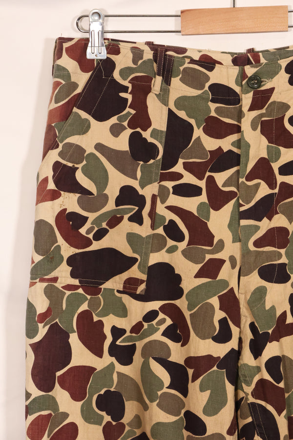 1960年代前半〜中盤　CIDG　ベオガム迷彩　ユーティリティカット　大きめサイズ 退色あり　中古品