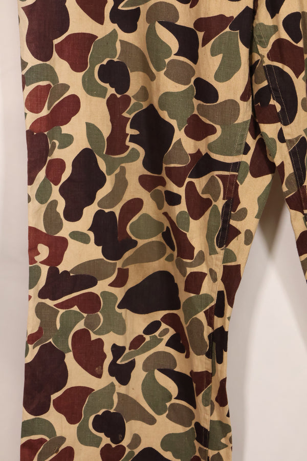 1960年代前半〜中盤　CIDG　ベオガム迷彩　ユーティリティカット　大きめサイズ 退色あり　中古品