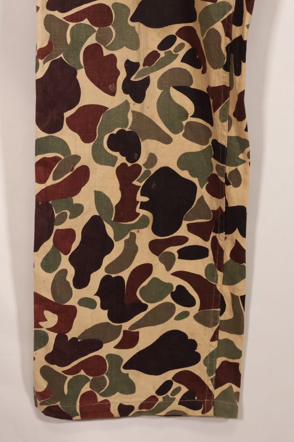 1960年代前半〜中盤　CIDG　ベオガム迷彩　ユーティリティカット　大きめサイズ 退色あり　中古品