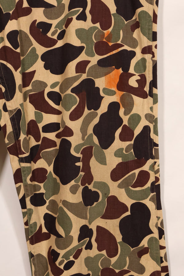 1960年代前半〜中盤　CIDG　ベオガム迷彩　ユーティリティカット　大きめサイズ 退色あり　中古品