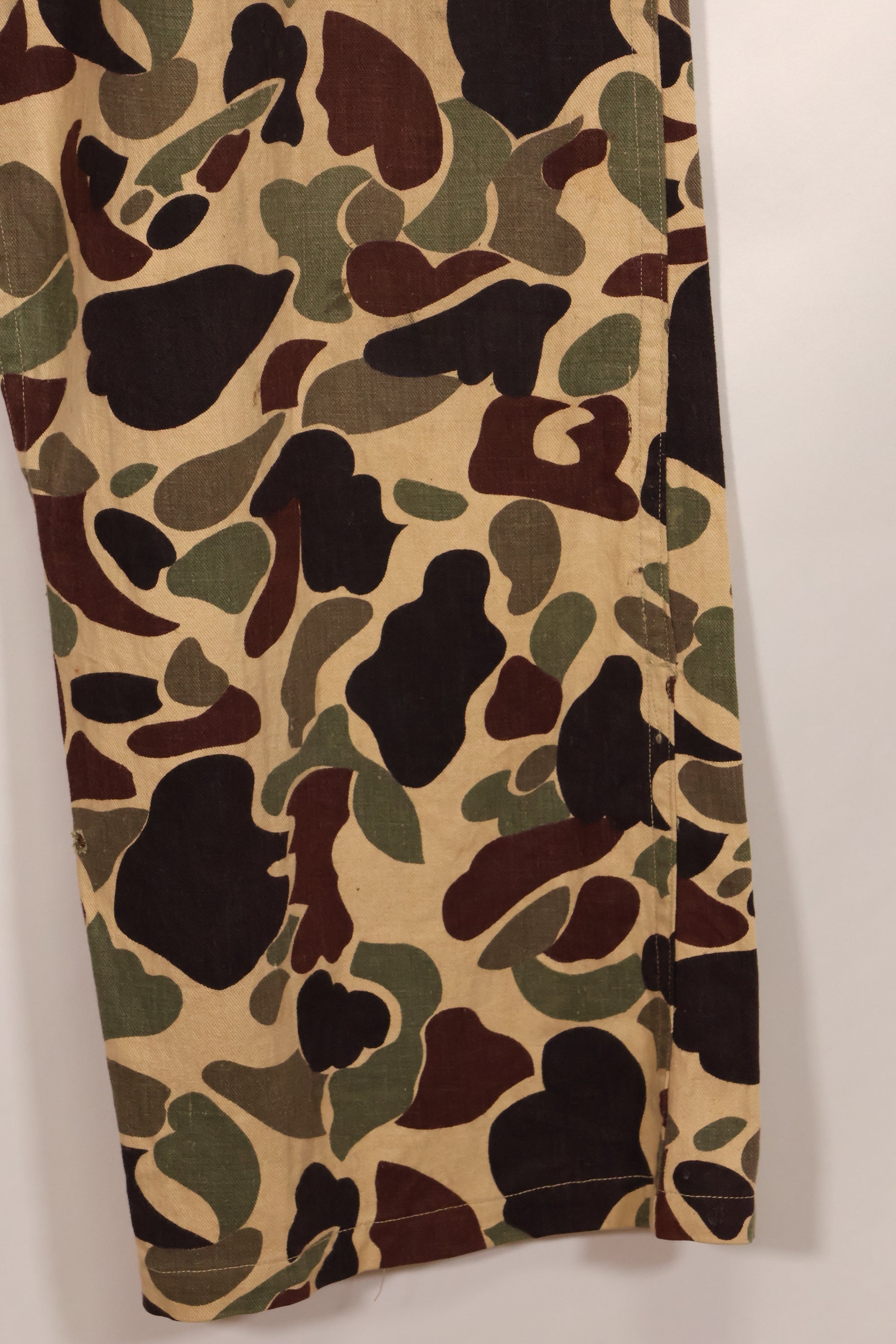 1960年代前半〜中盤　CIDG　ベオガム迷彩　ユーティリティカット　大きめサイズ 退色あり　中古品