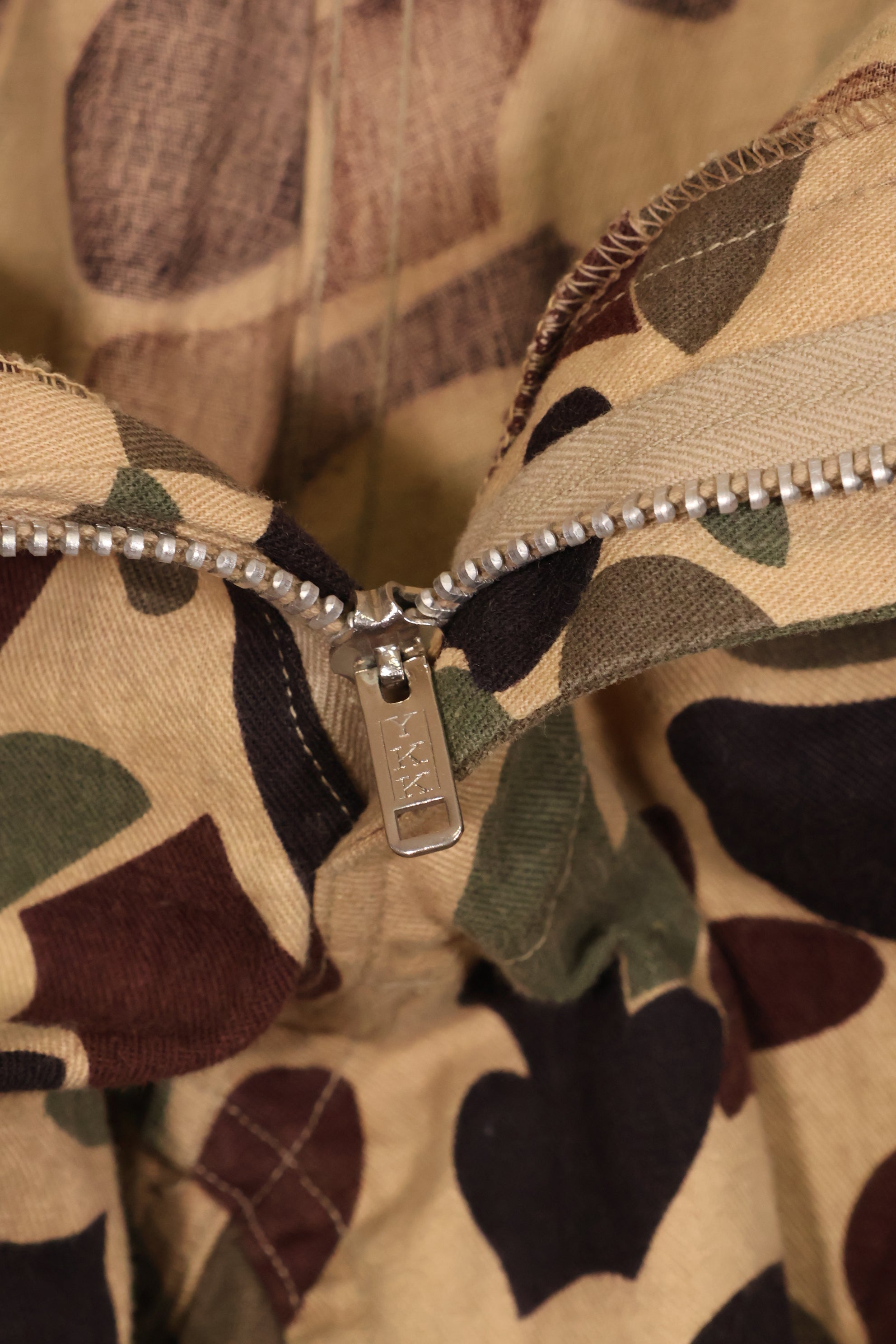 1960年代前半〜中盤　CIDG　ベオガム迷彩　ユーティリティカット　大きめサイズ 退色あり　中古品