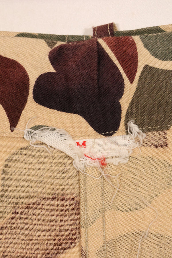 1960年代前半〜中盤　CIDG　ベオガム迷彩　ユーティリティカット　大きめサイズ 退色あり　中古品