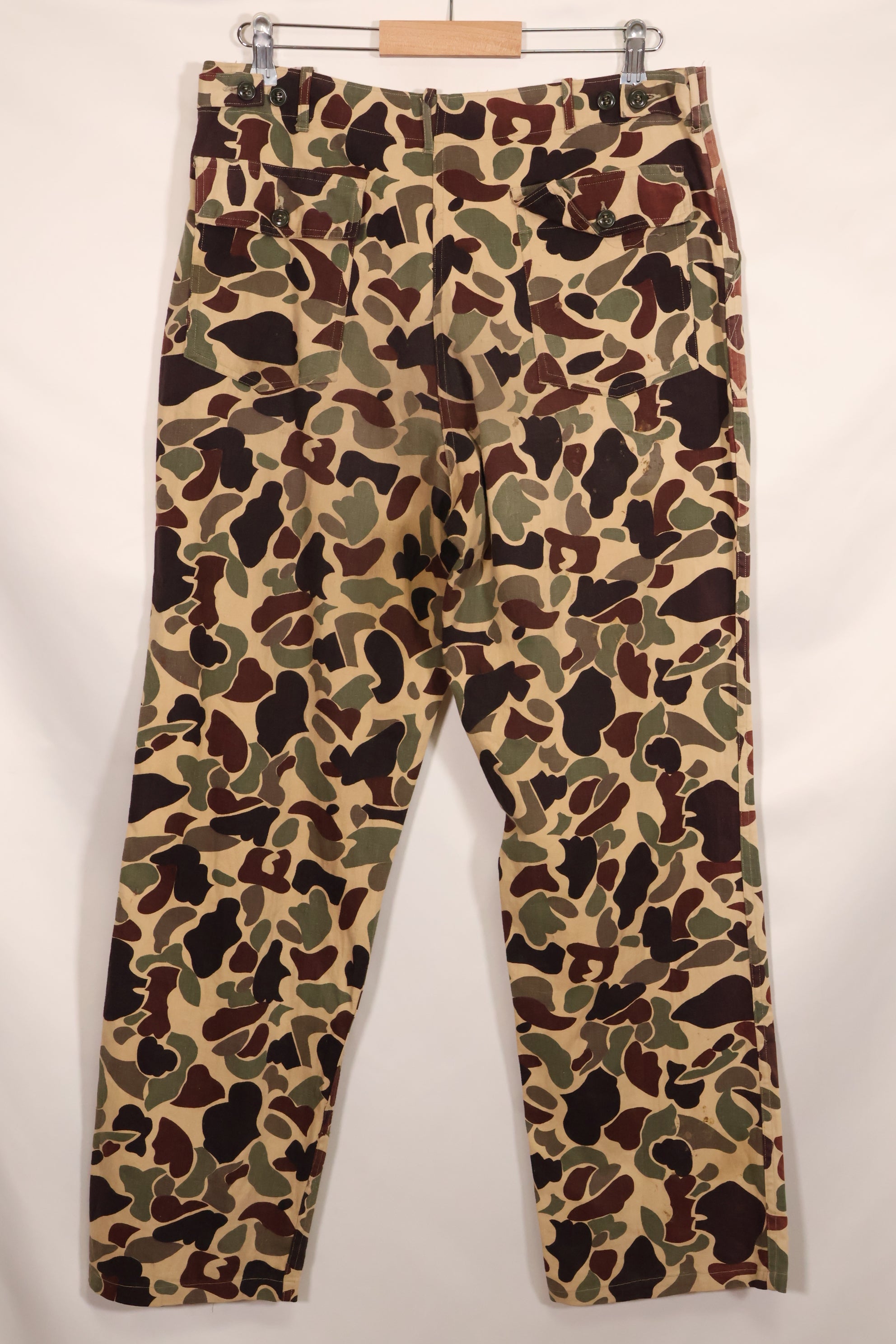 1960年代前半〜中盤　CIDG　ベオガム迷彩　ユーティリティカット　大きめサイズ 退色あり　中古品