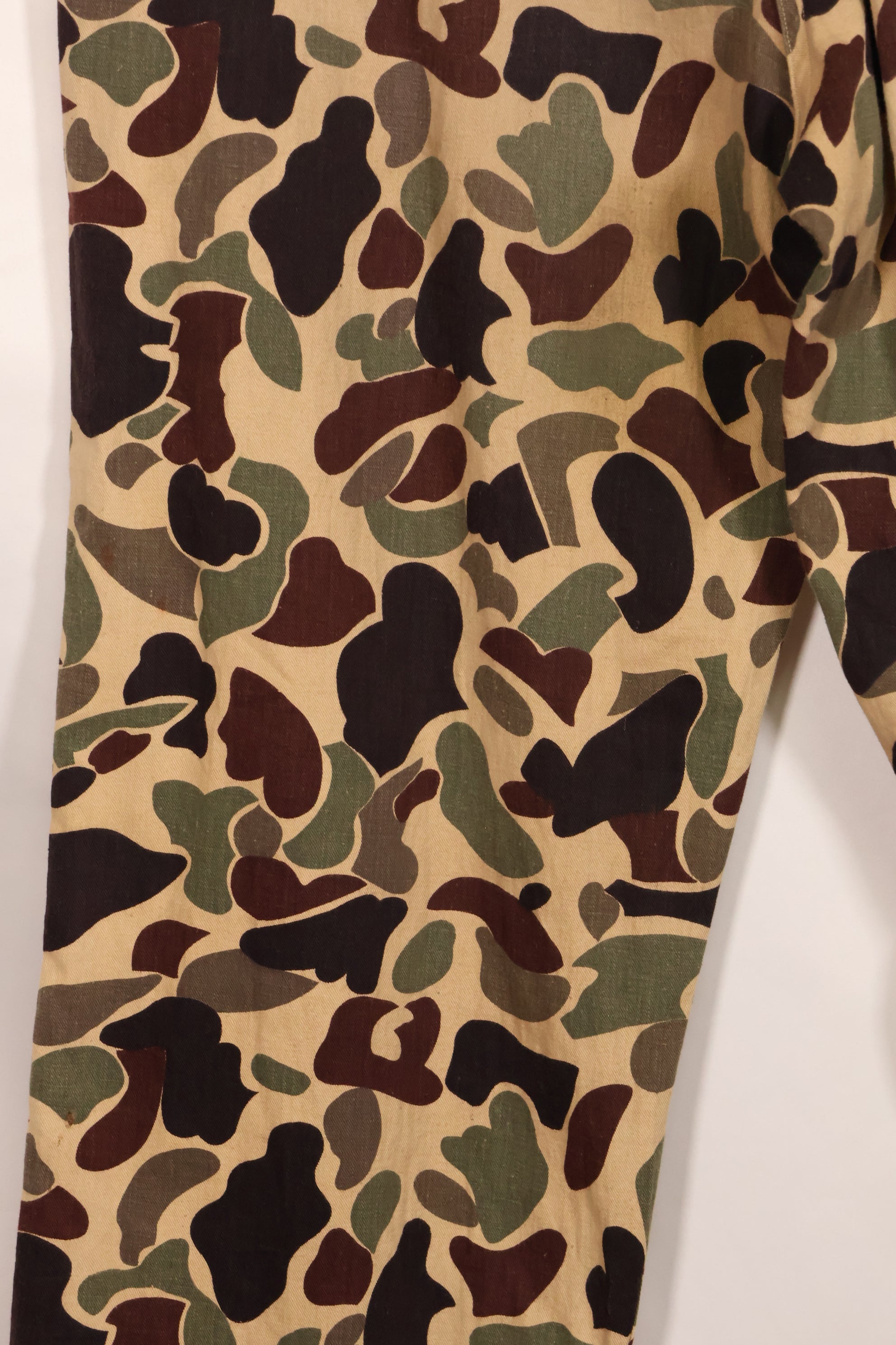 1960年代前半〜中盤　CIDG　ベオガム迷彩　ユーティリティカット　大きめサイズ 退色あり　中古品