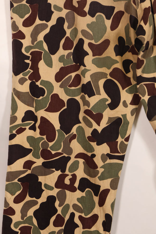 1960年代前半〜中盤　CIDG　ベオガム迷彩　ユーティリティカット　大きめサイズ 退色あり　中古品