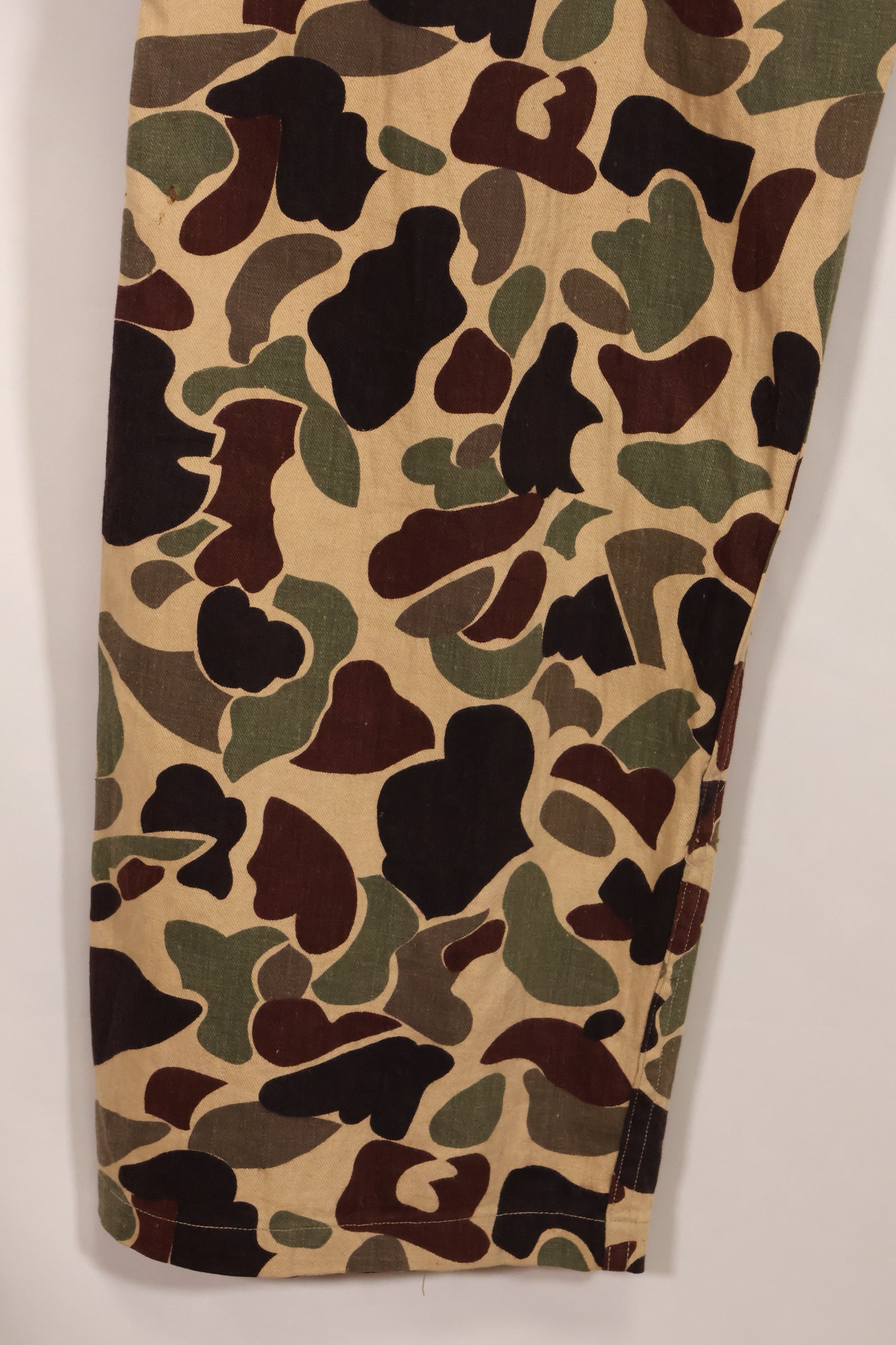 1960年代前半〜中盤　CIDG　ベオガム迷彩　ユーティリティカット　大きめサイズ 退色あり　中古品