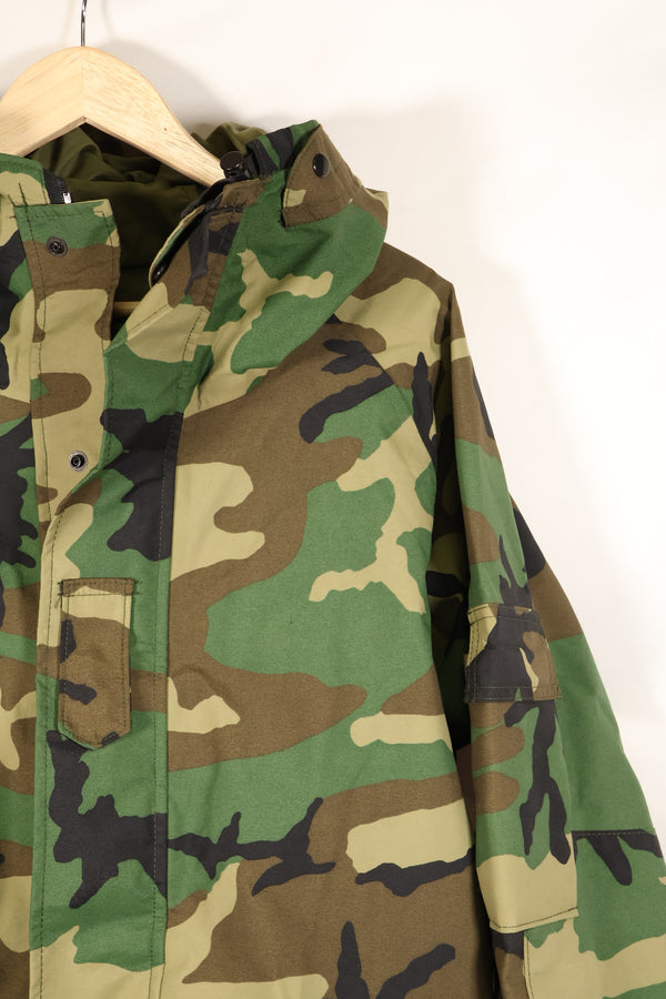 1996年契約 U.S. ARMY ECWCS Gen1 ウッドランドカモ ゴアテックスパーカー LARGE-REGULAR 中古品
