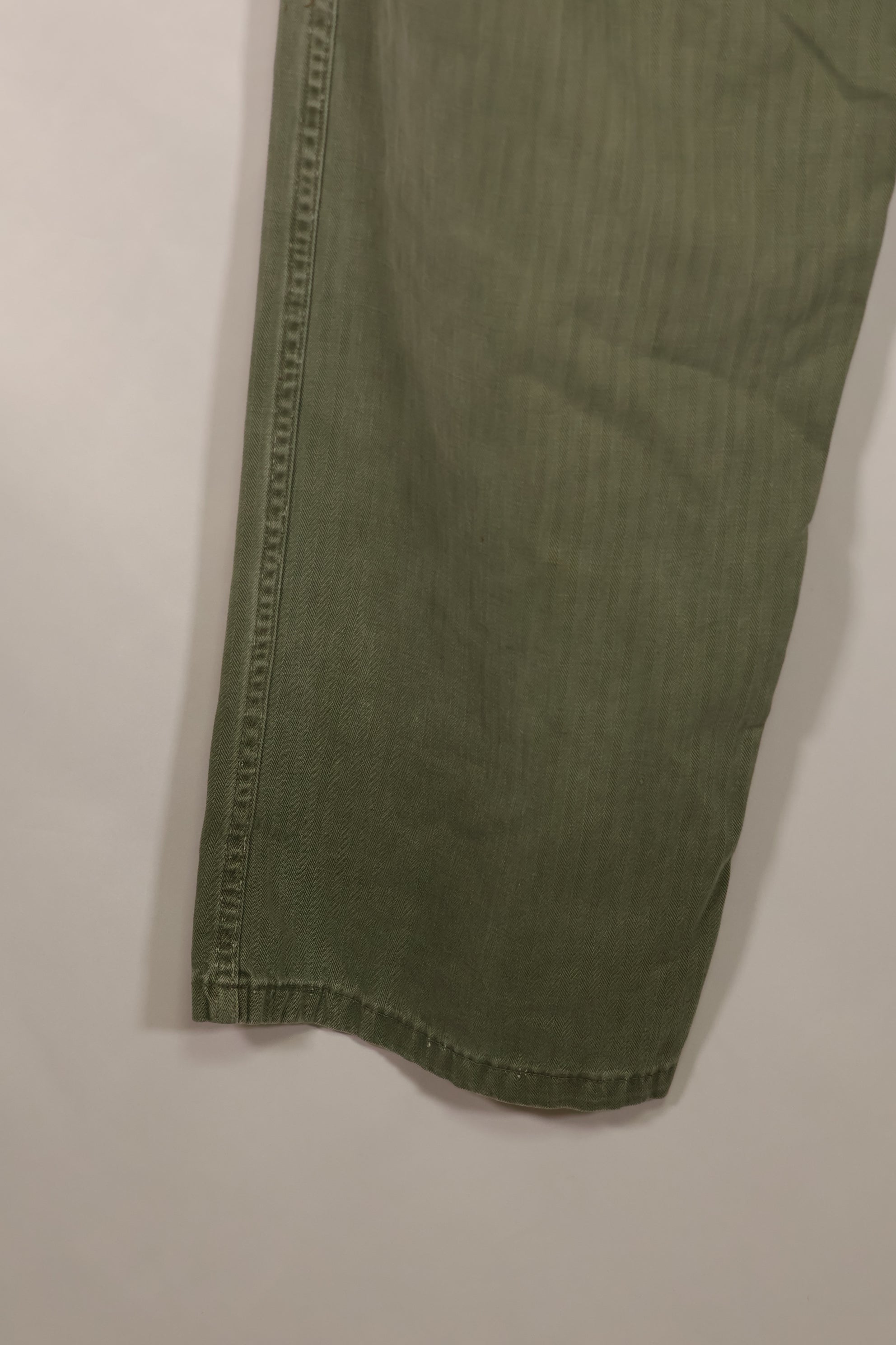 実物　WWII 1940年代　アメリカ海兵隊　USMC　P42　HBTパンツ　中古品